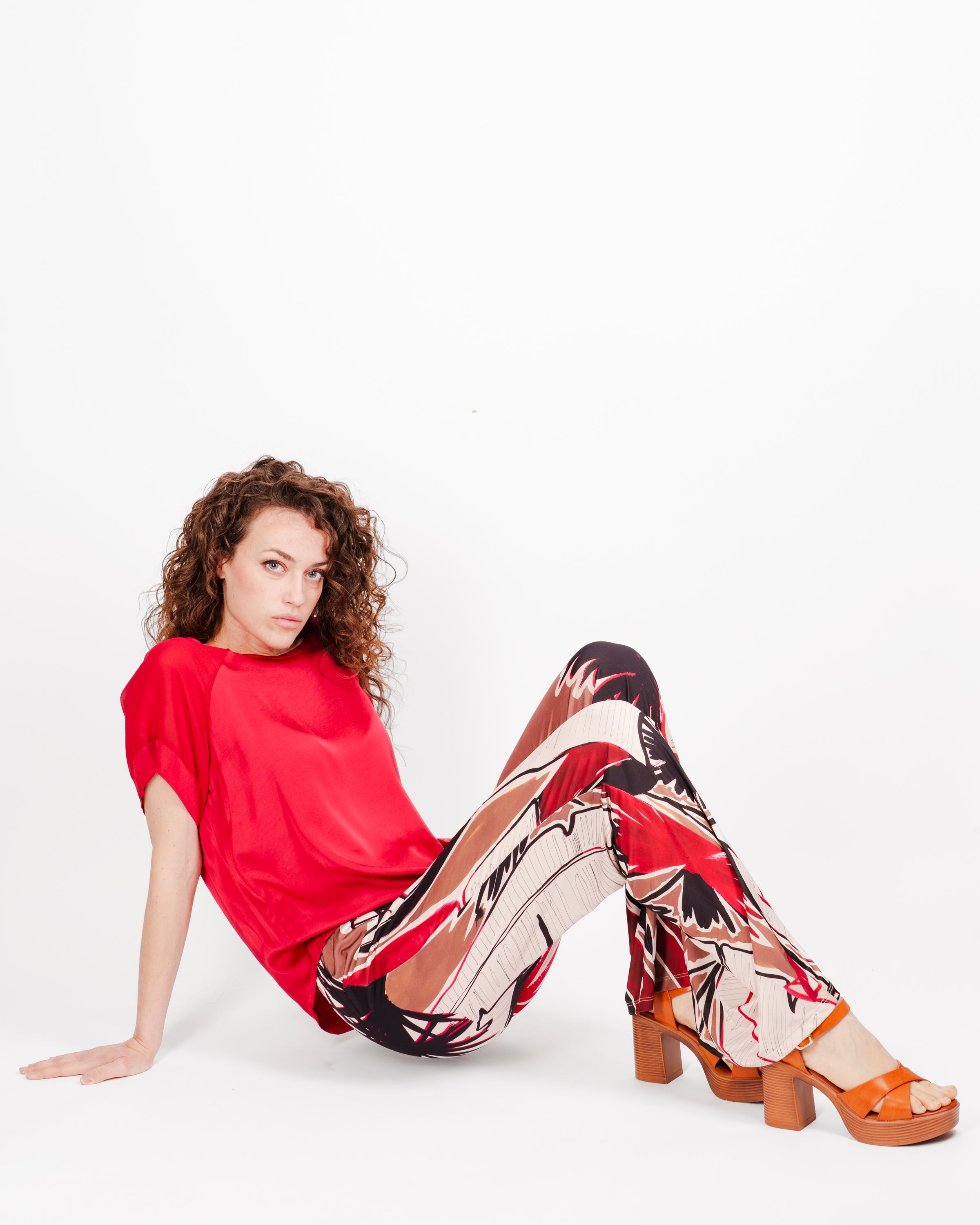 Pantalone Edas in jersey con elastico STEFANO