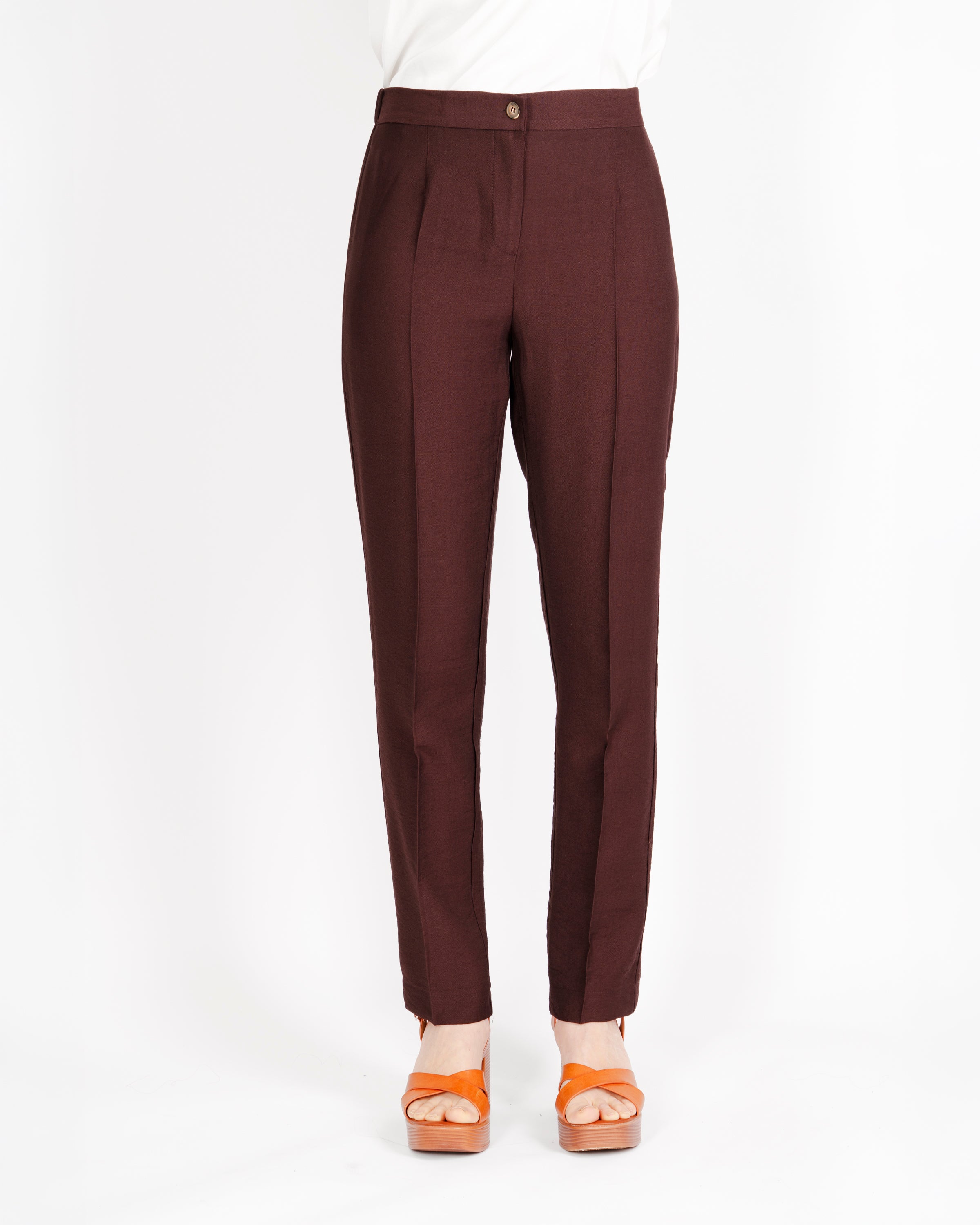 Pantalone Edas stretto crinkle CERRO