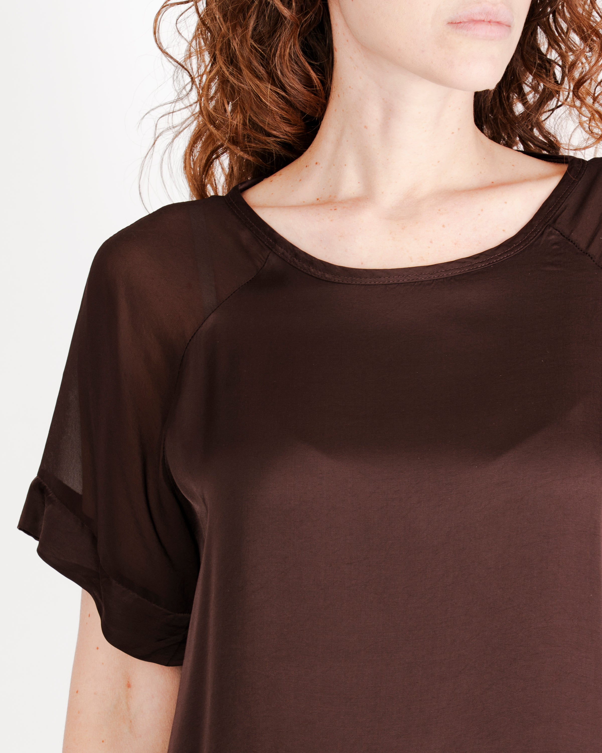 Blusa Edas inserto georgette VERSUS
