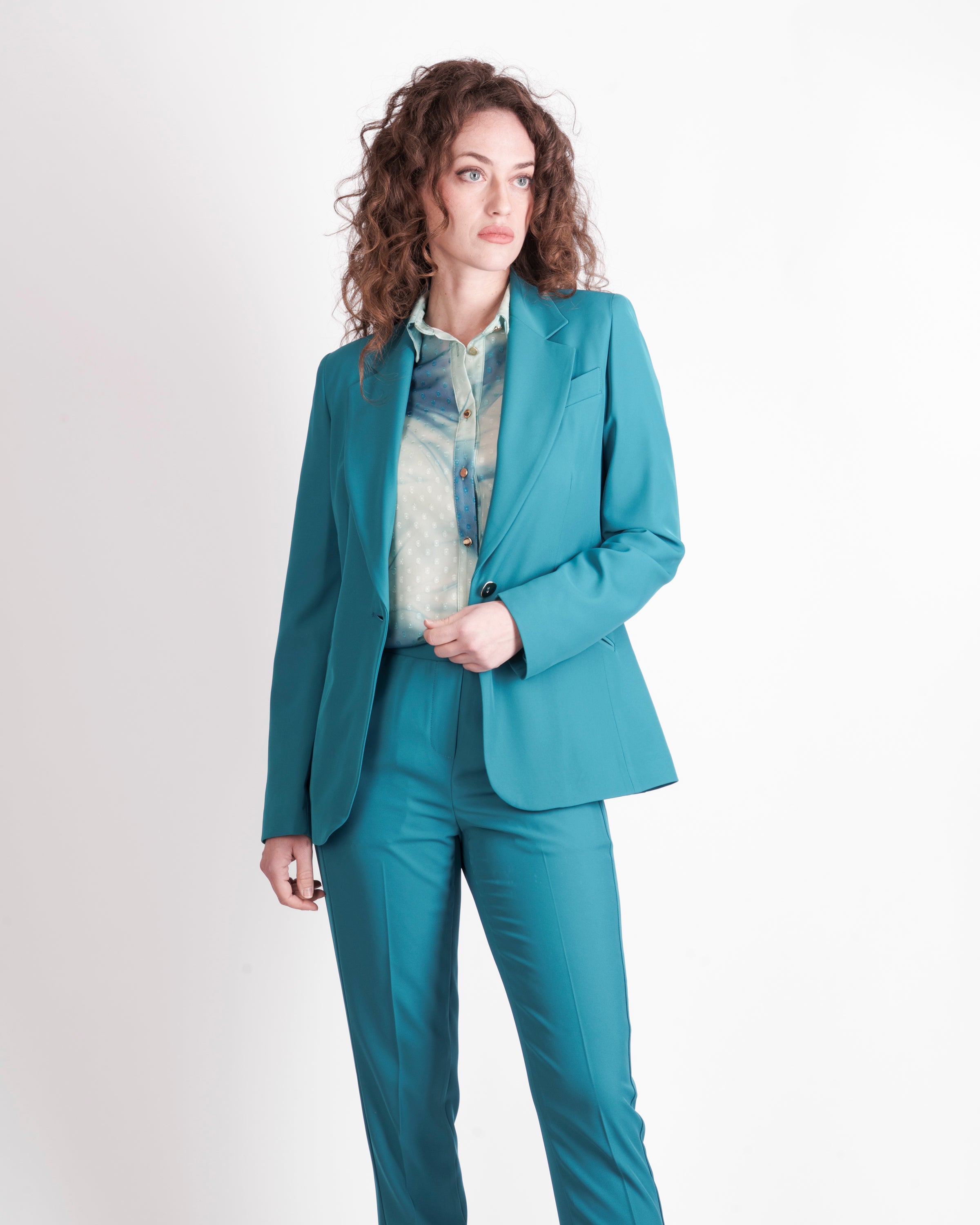 Giacca bottone in cadì CRESCENZA