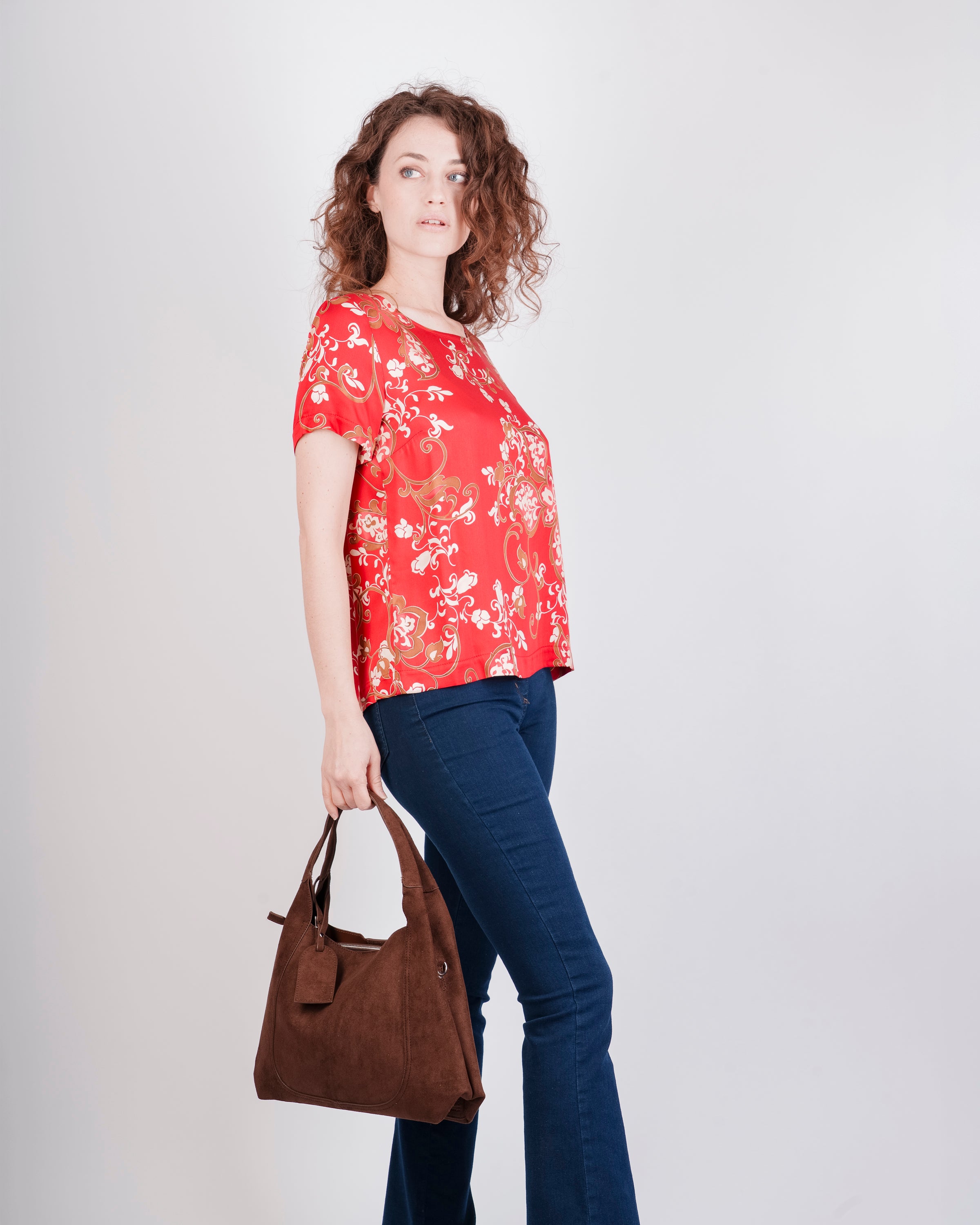 Casacca M/M in viscosa fantasia BRIXTON