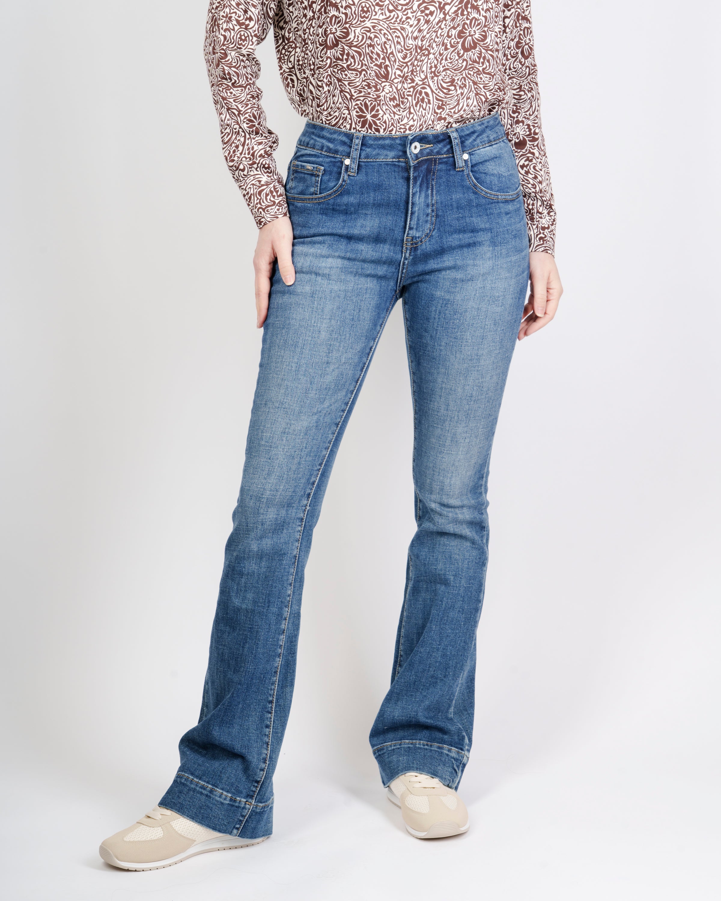 Jeans zampa denim DOVER