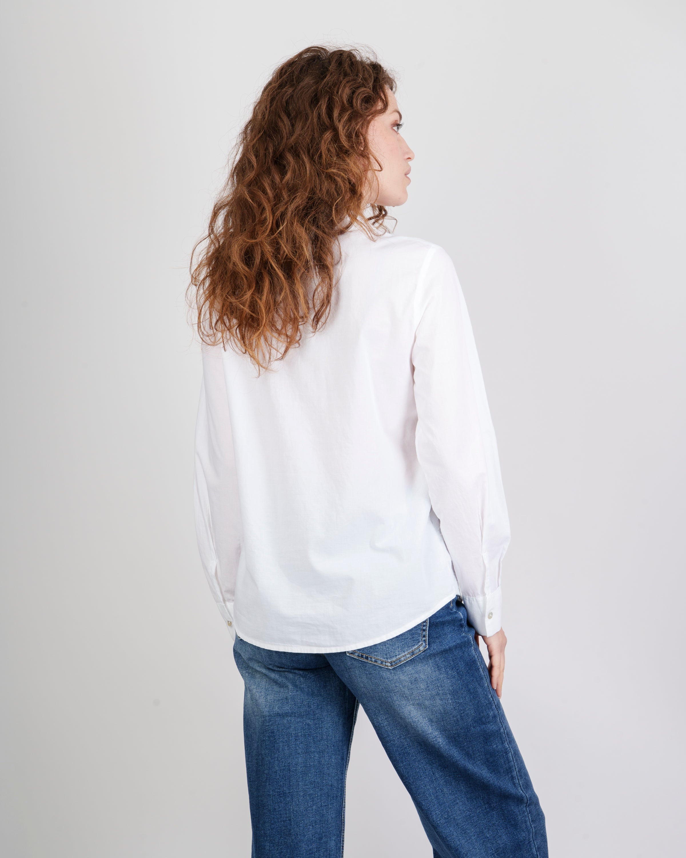 Camicia in cotone unita devorata avanti 618829