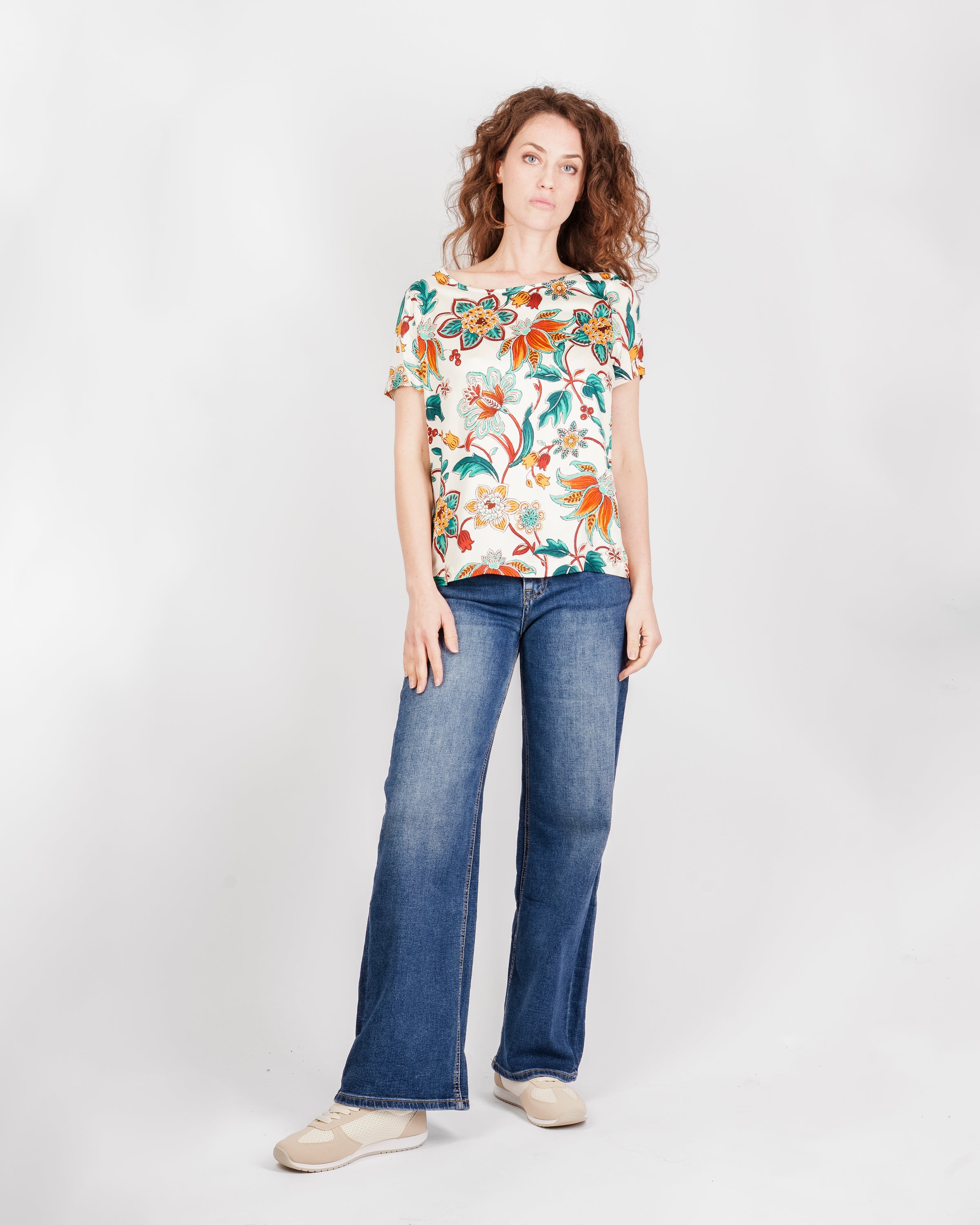 Casacca M/M in viscosa fantasia SOHO