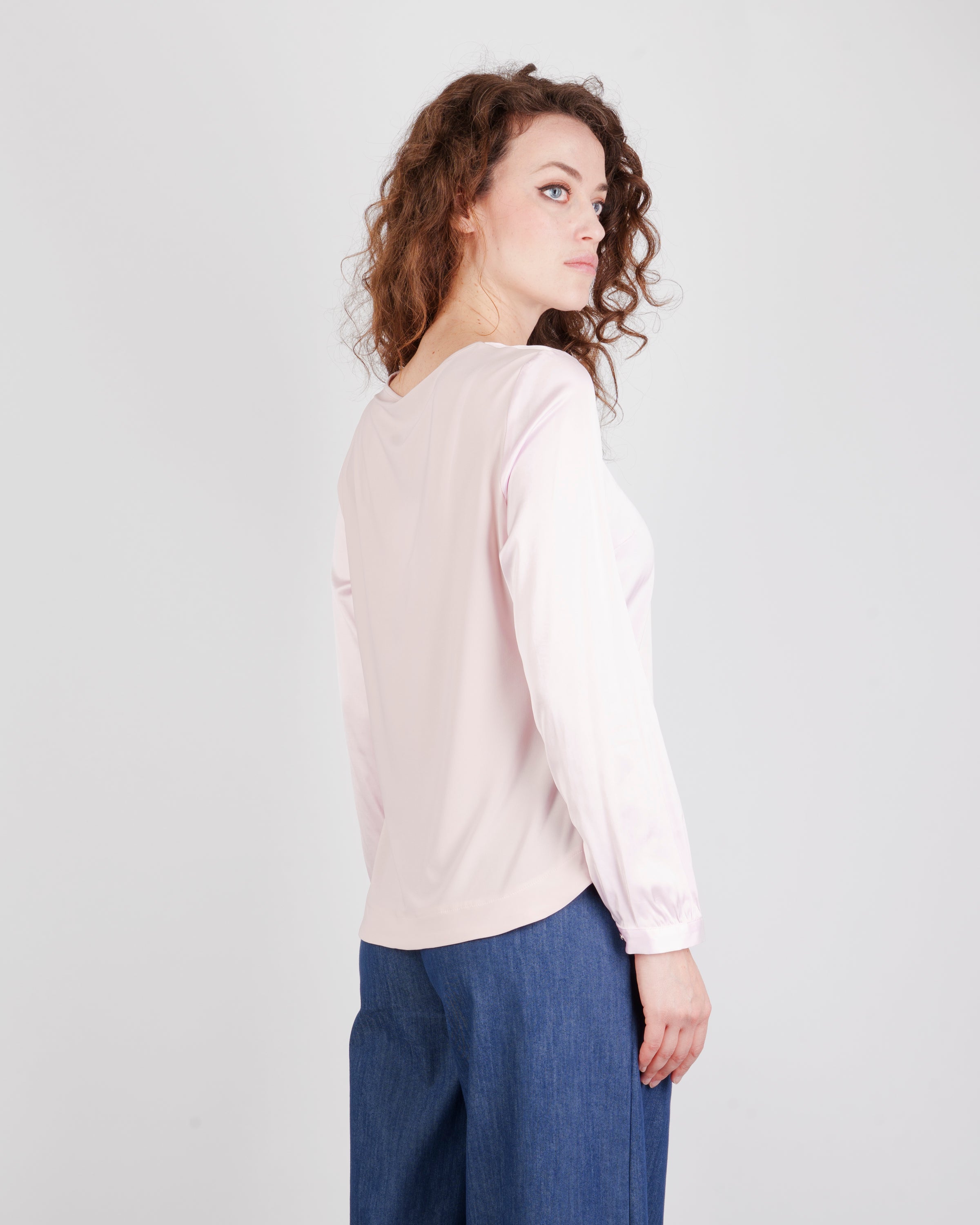 Maglia raso di viscosa SAMBUCO
