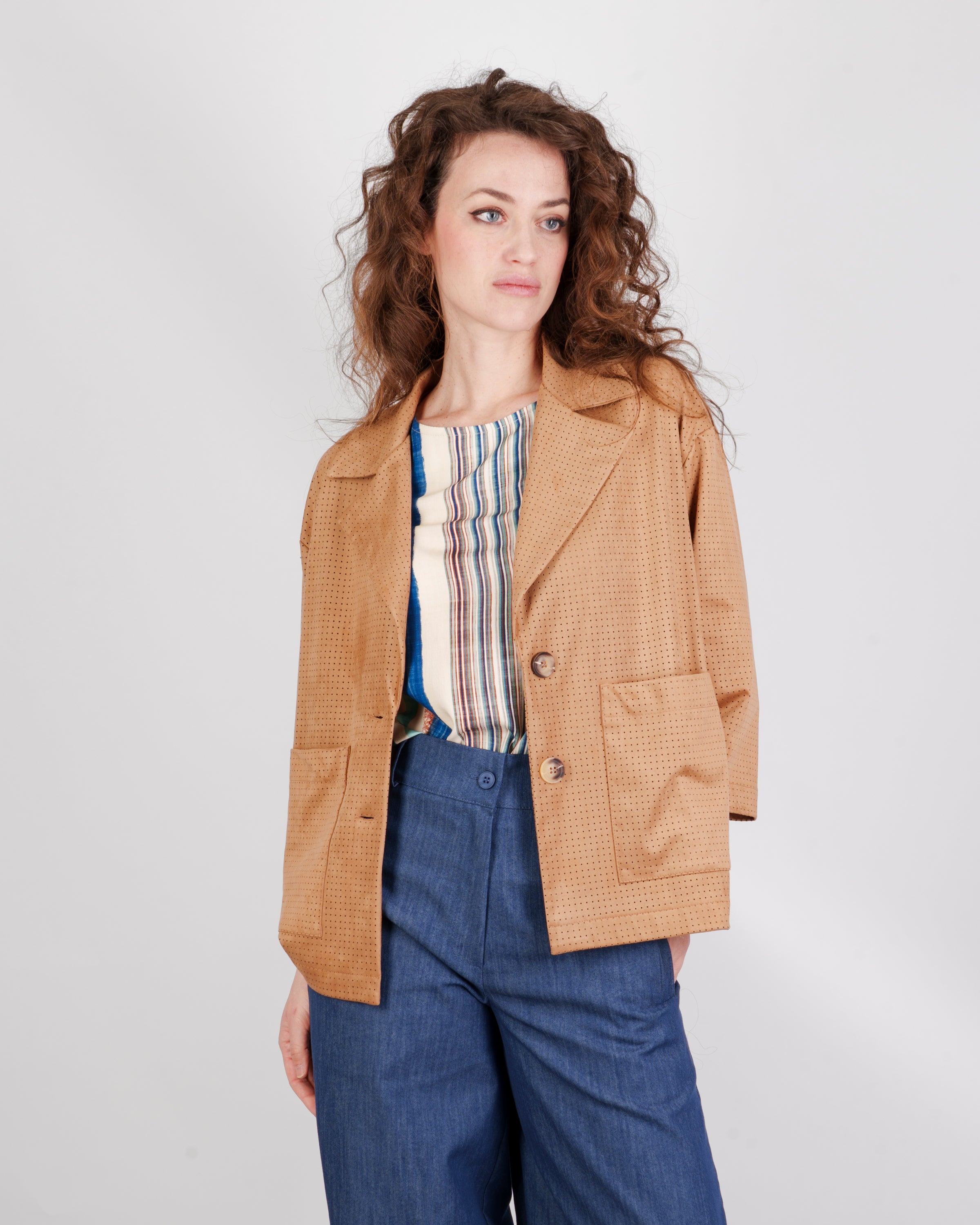 Blazer ecodainetto traforato DS 1341