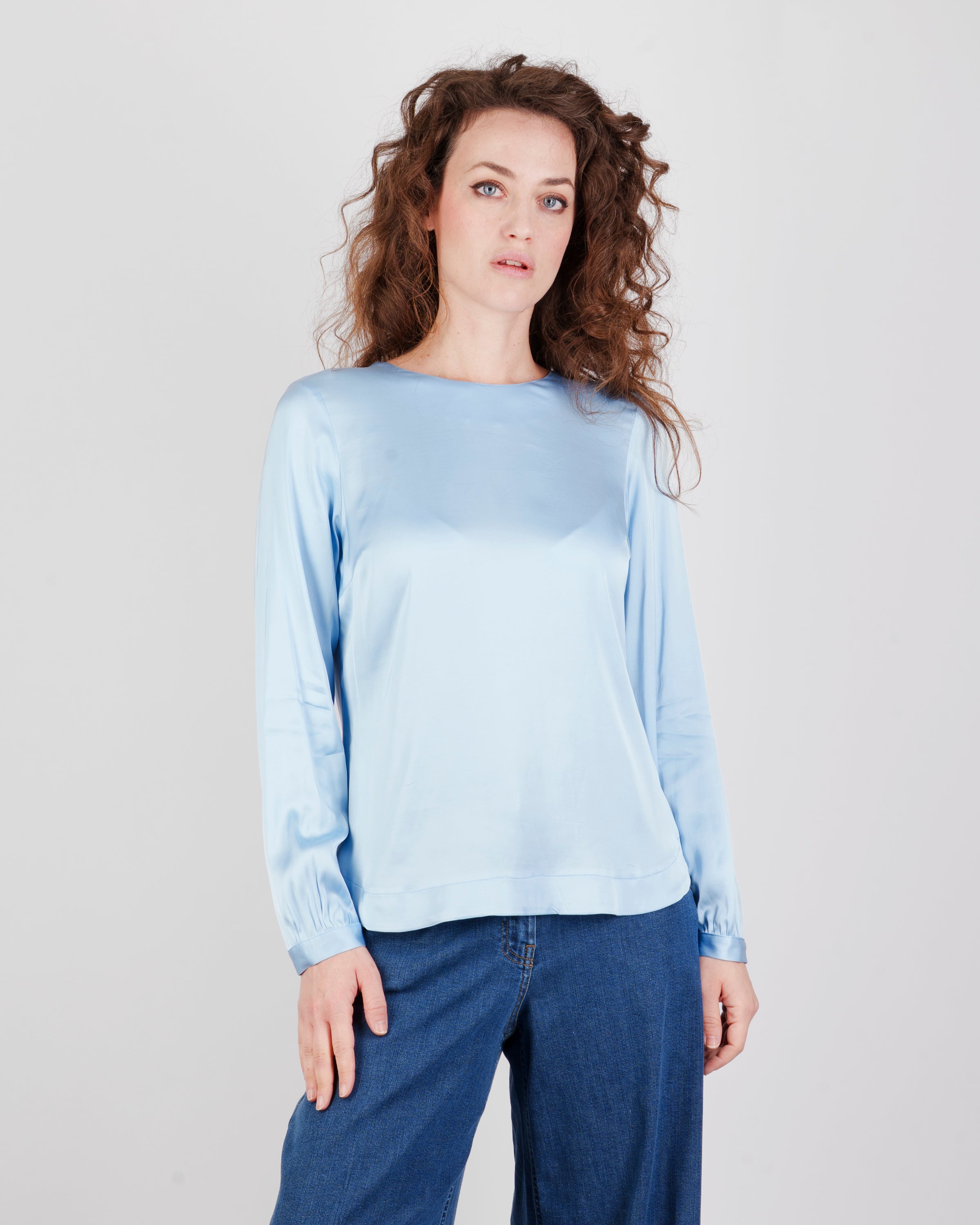 Maglia raso di viscosa SAMBUCO