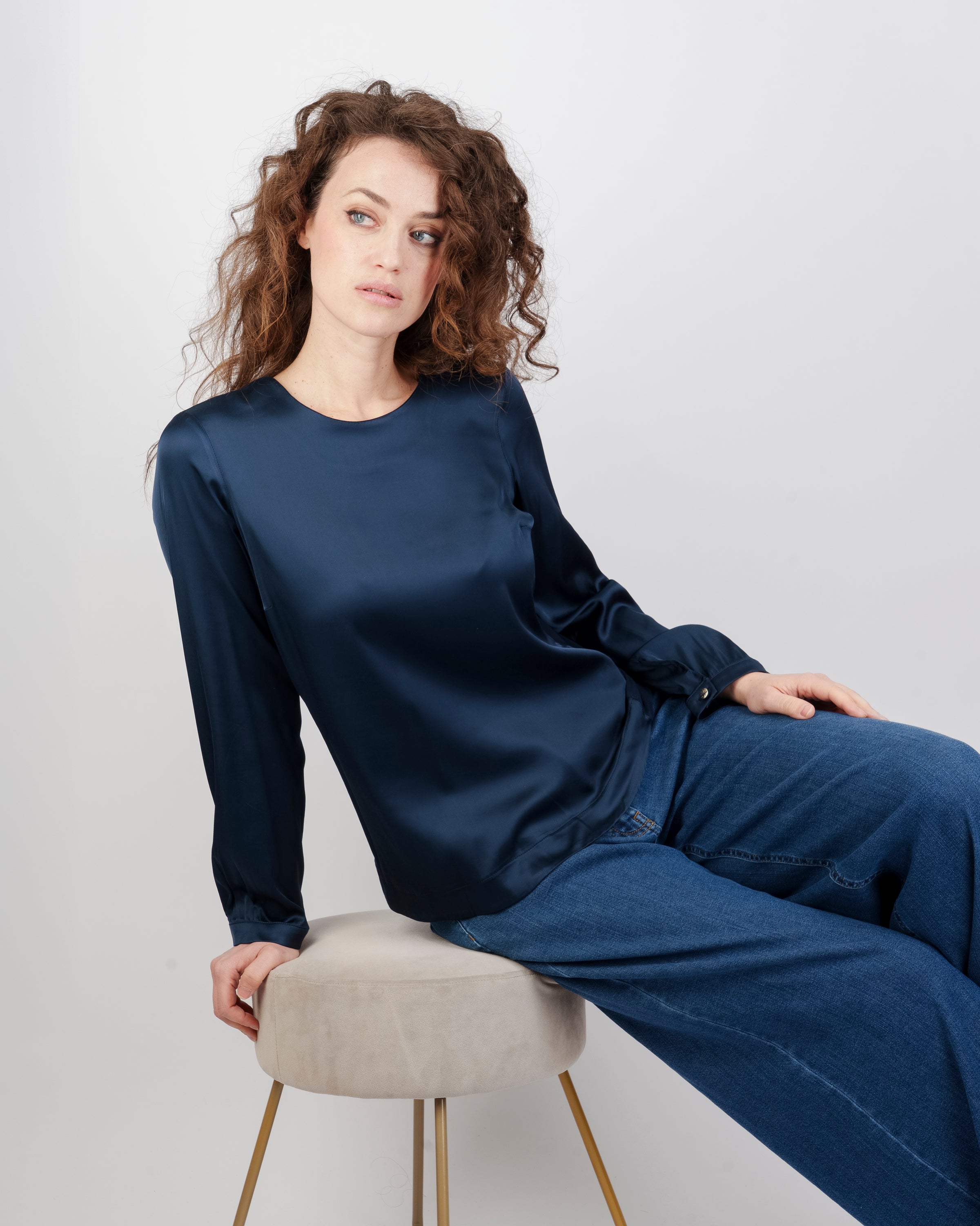 Maglia raso di viscosa SAMBUCO