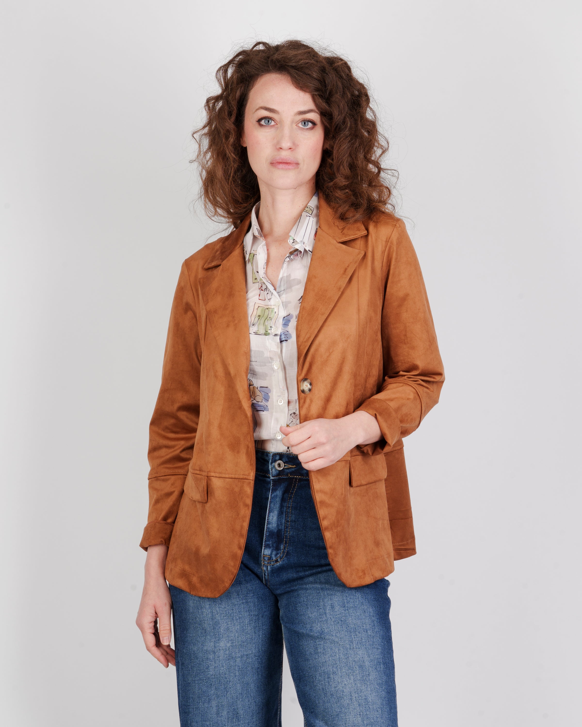 Blazer bottone ecodainetto ERICA