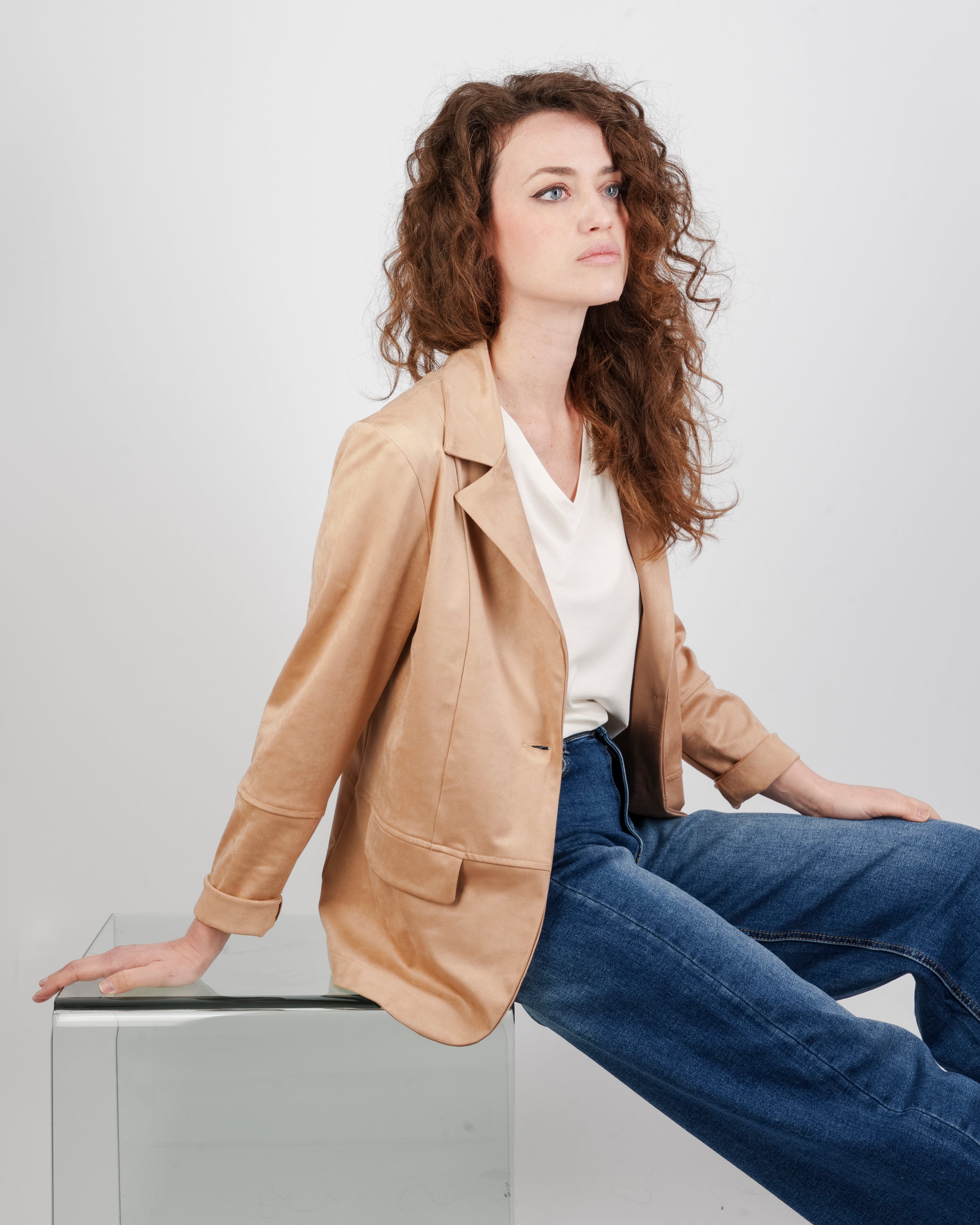 Blazer bottone ecodainetto ERICA