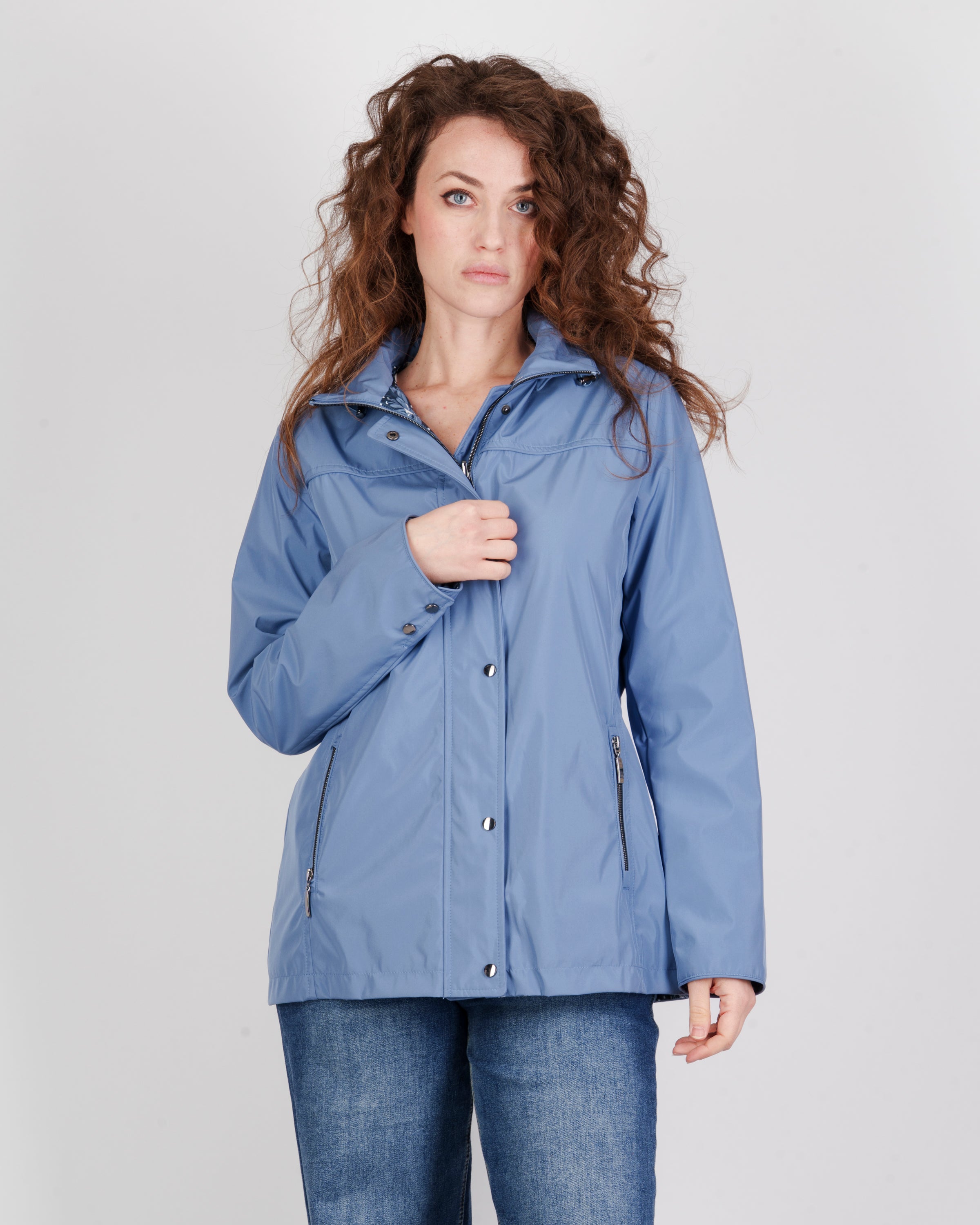 Giubbino zip e bottoni reversibile GIULIANA