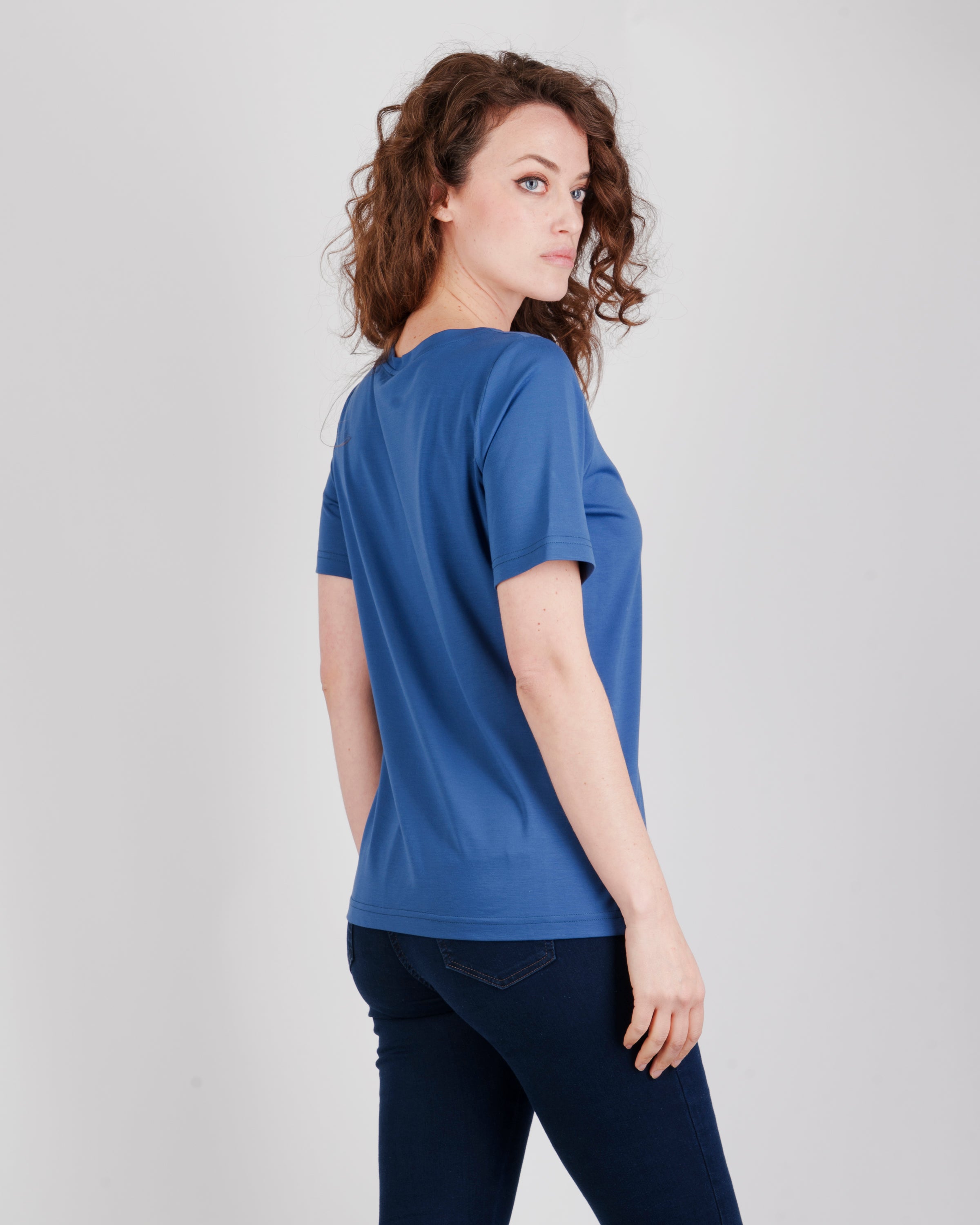 T-shirt M/M scoillo a V soft 4043/3