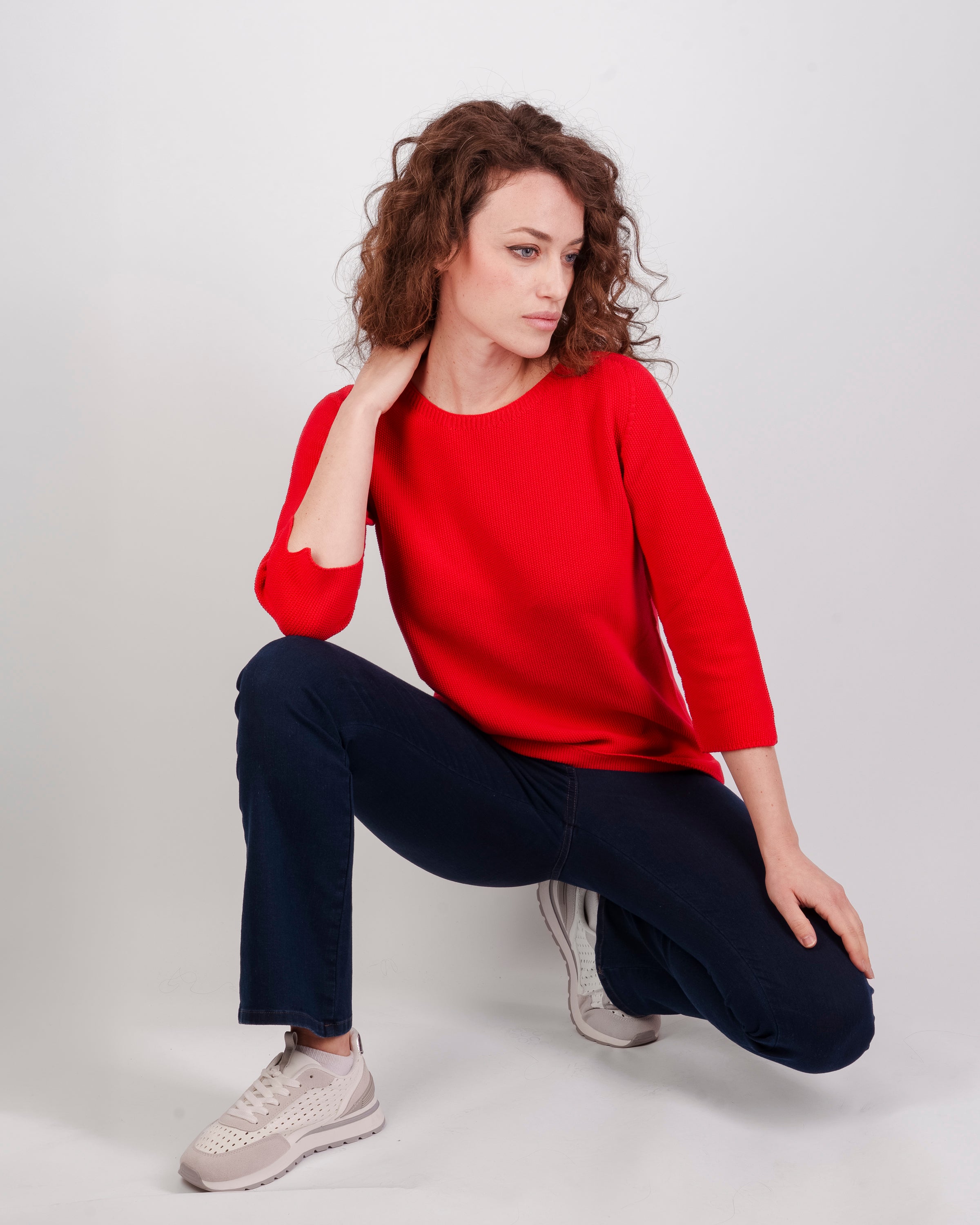 Jeans super stretch a trombetta MARLENA