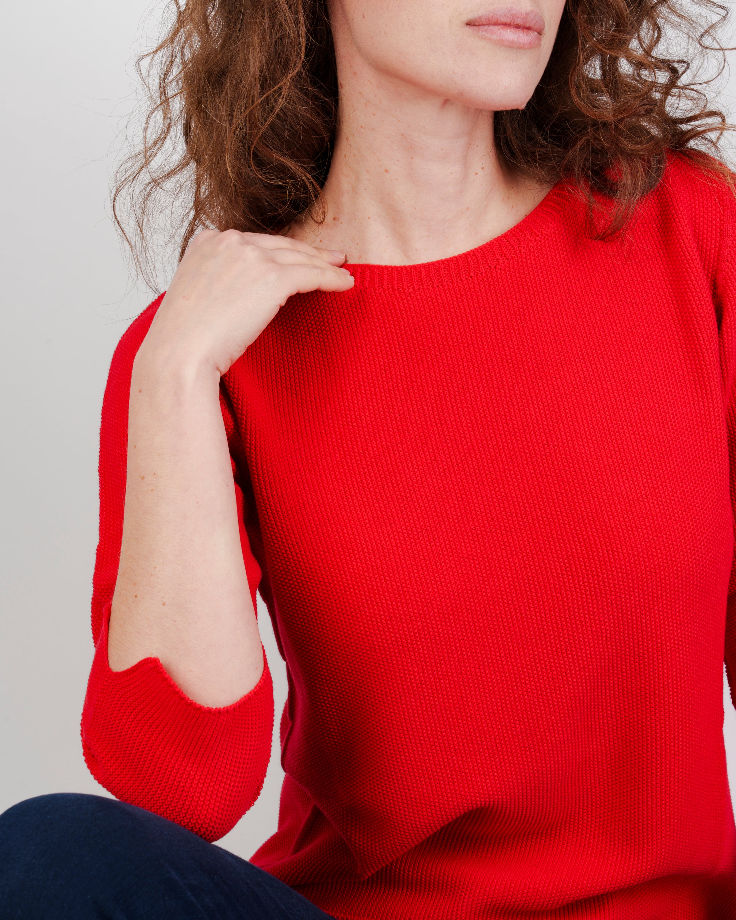 Maglia giro in cotone CHICCO RISO EST