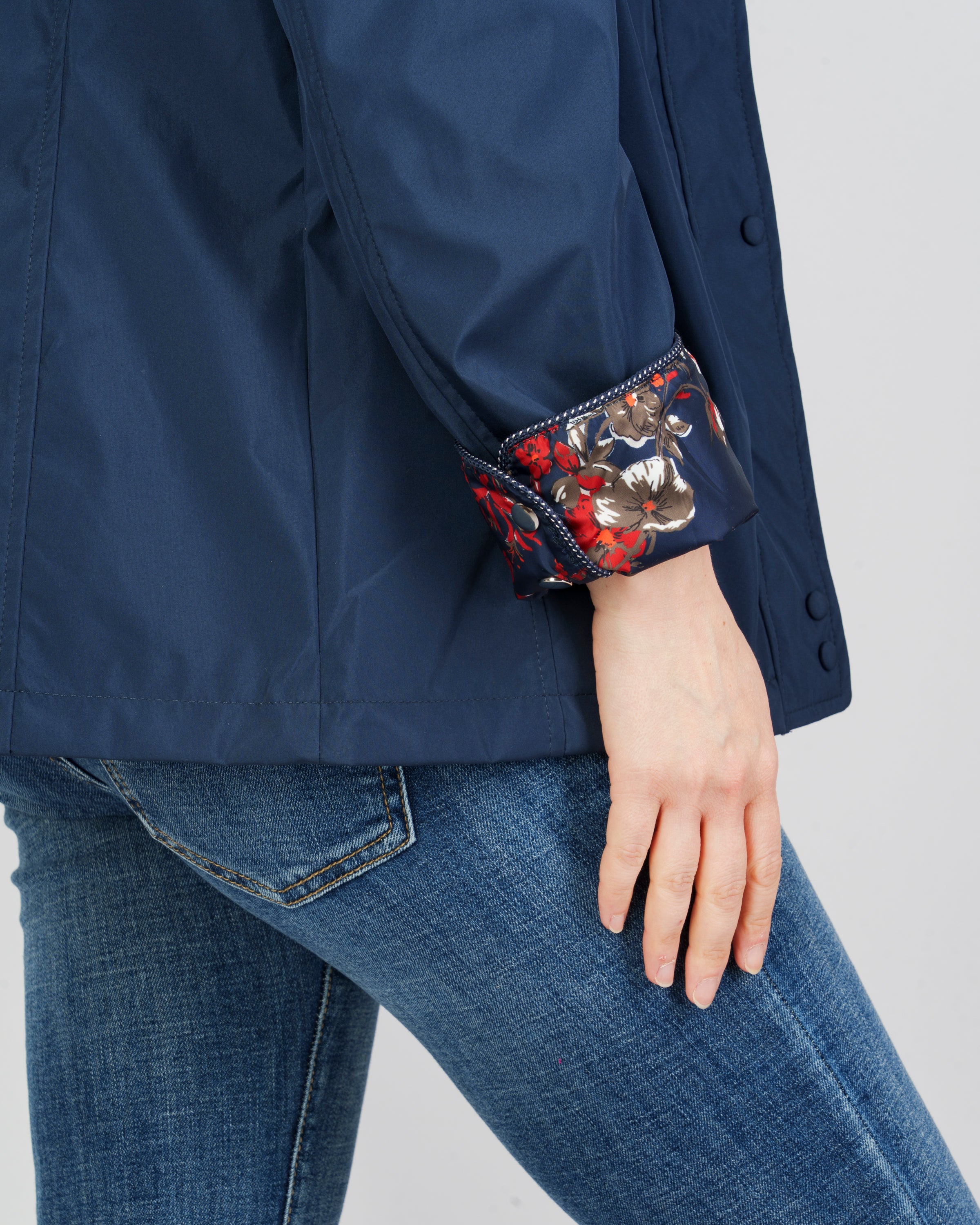 Giacchino reversibile zip e bottoni GRETA