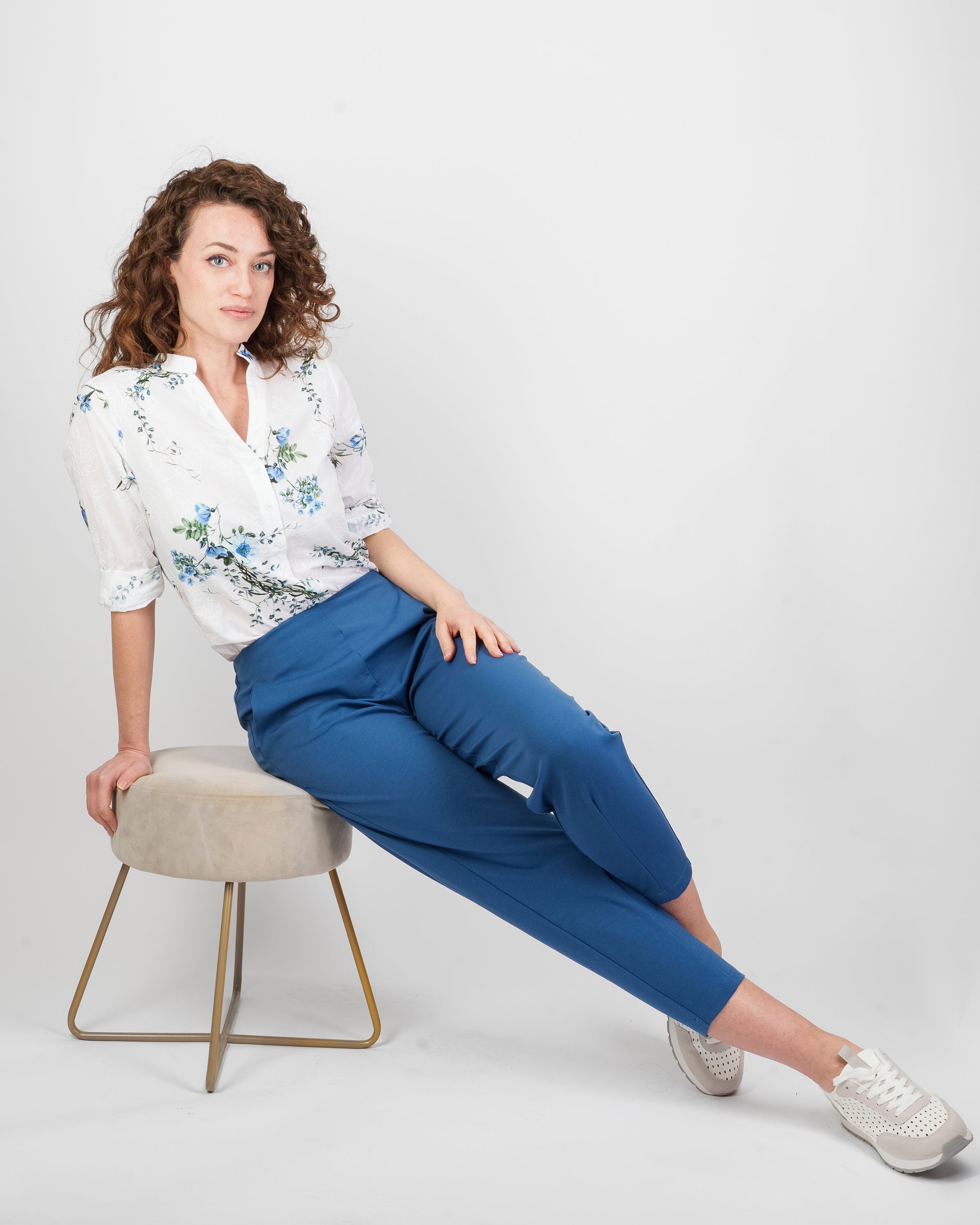 Pantalone carota P. Milano compact light 1079/1