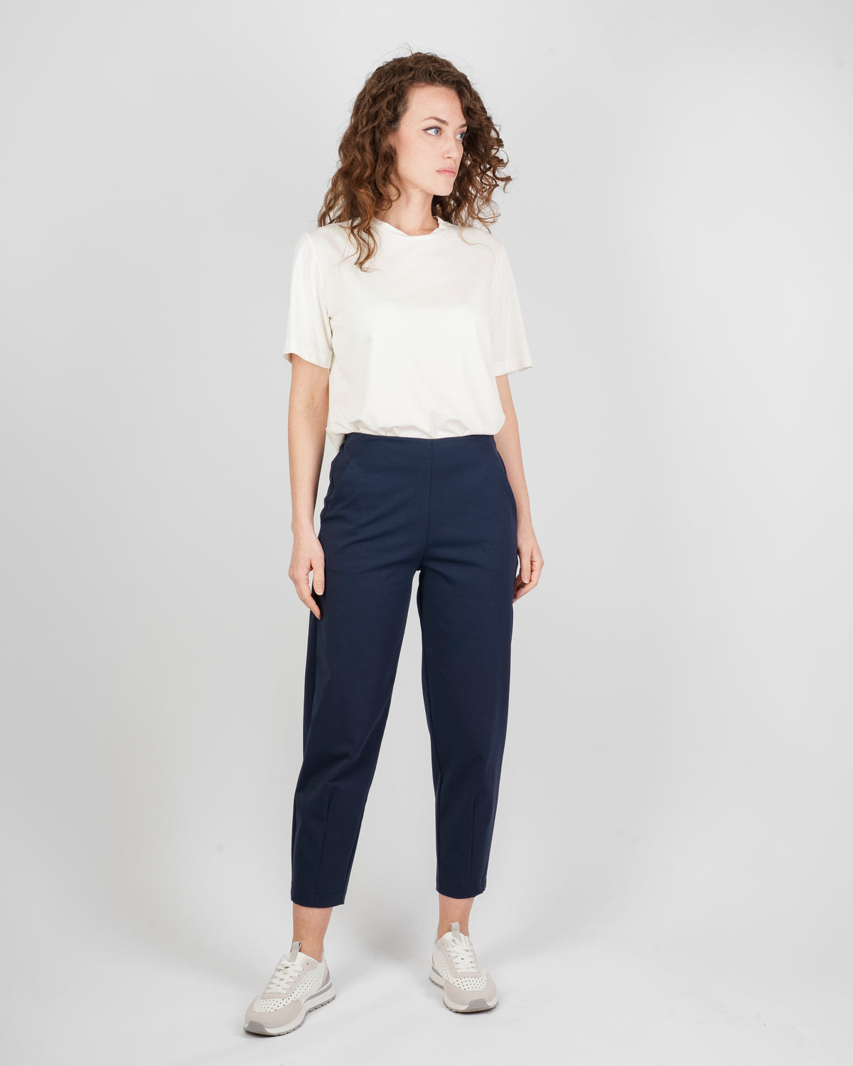 Pantalone carota P. Milano compact light 1079/1