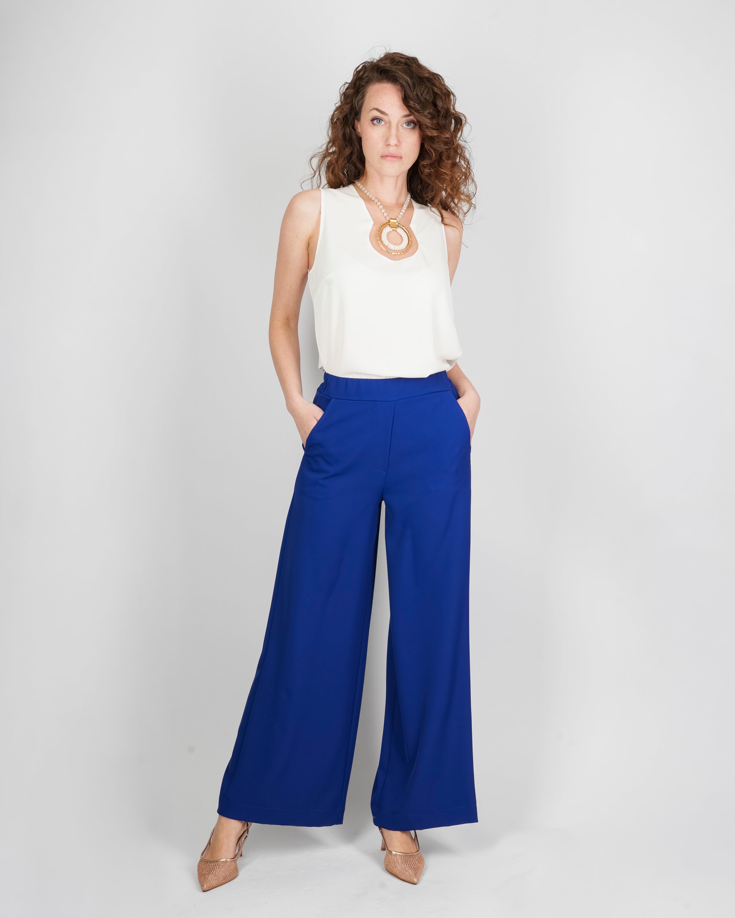 Pantalone in cadì a palazzo 1052/24