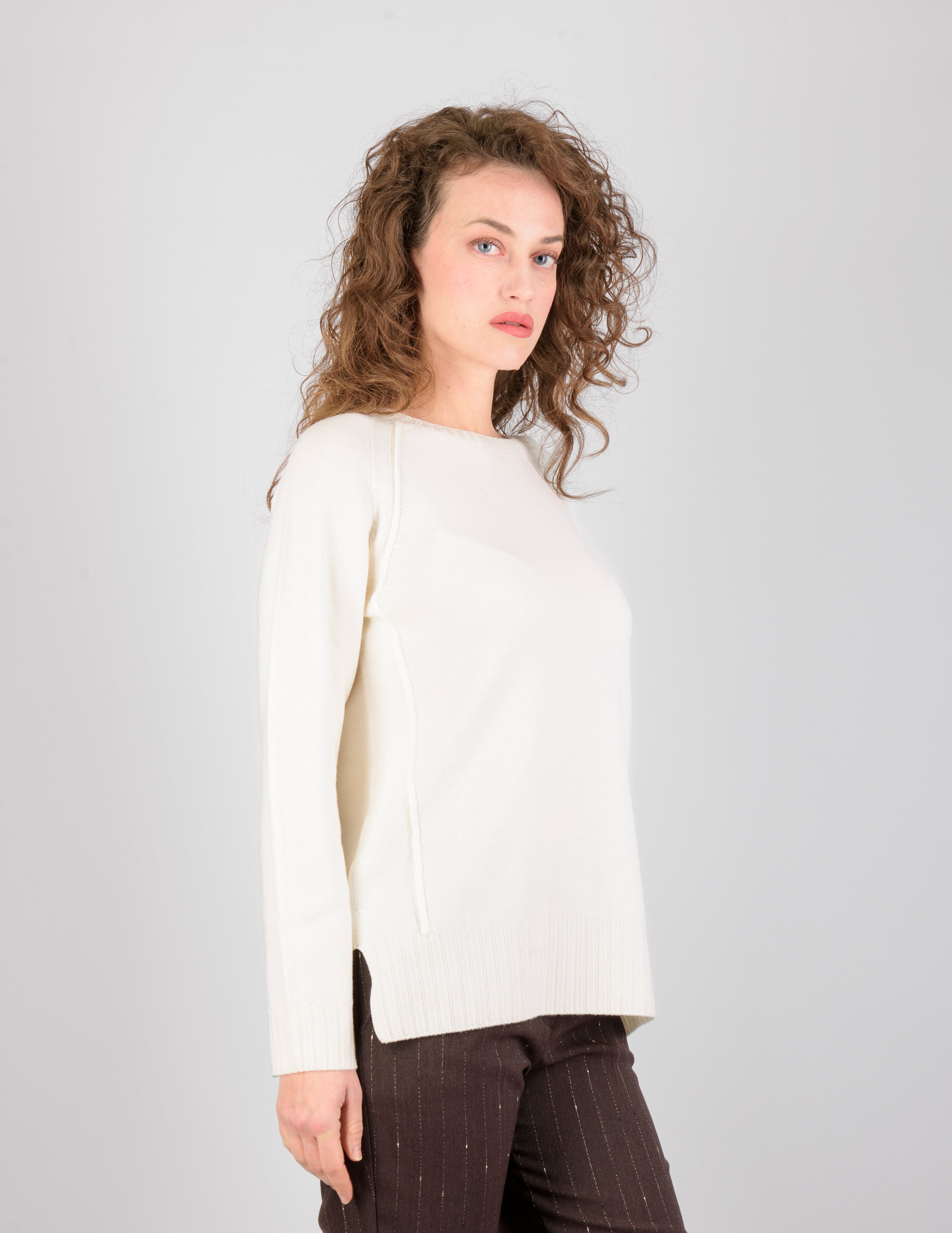 Girocollo rasato raglan Z9310