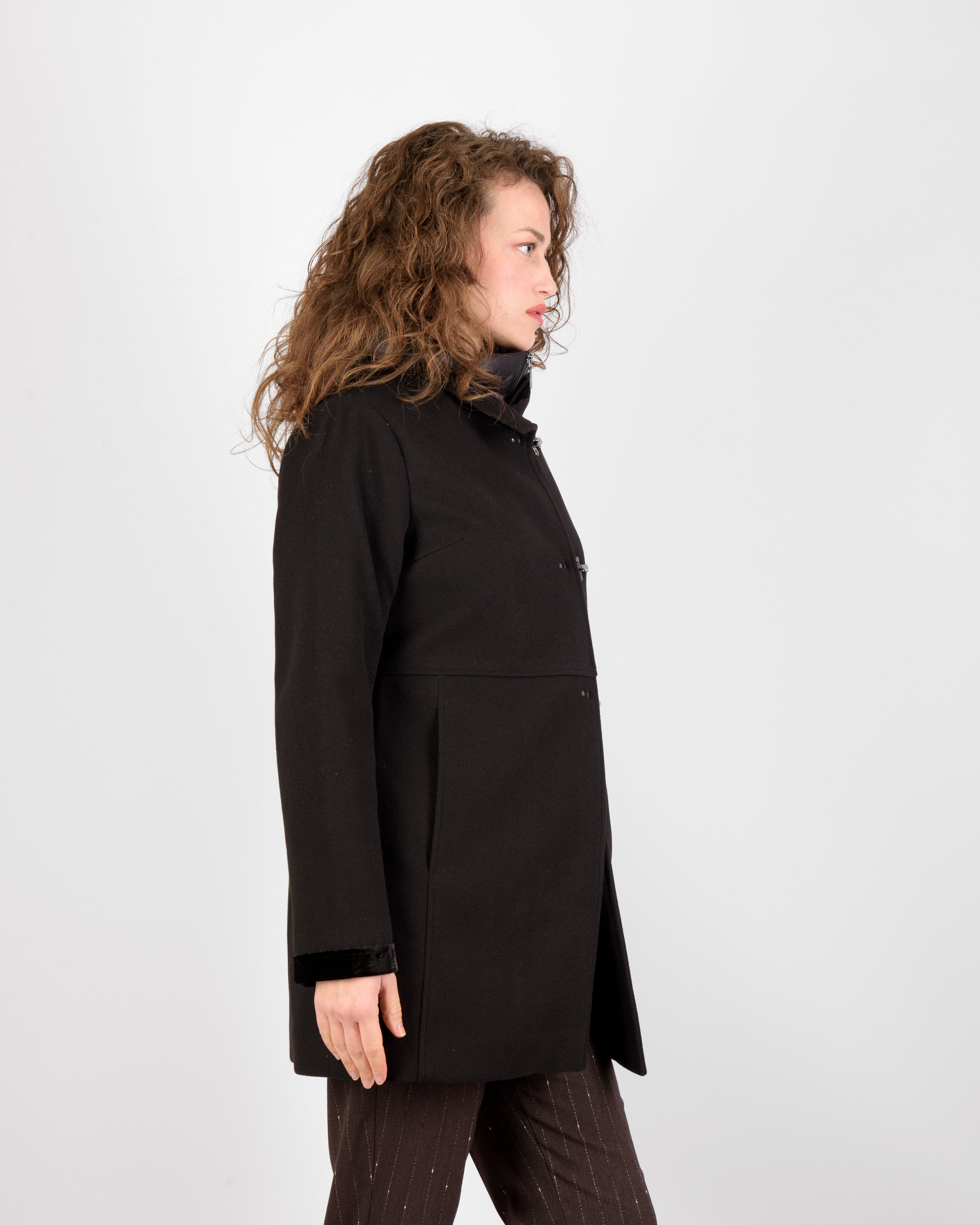 Cappotto con ganci e imbottitura staccabile FANNY