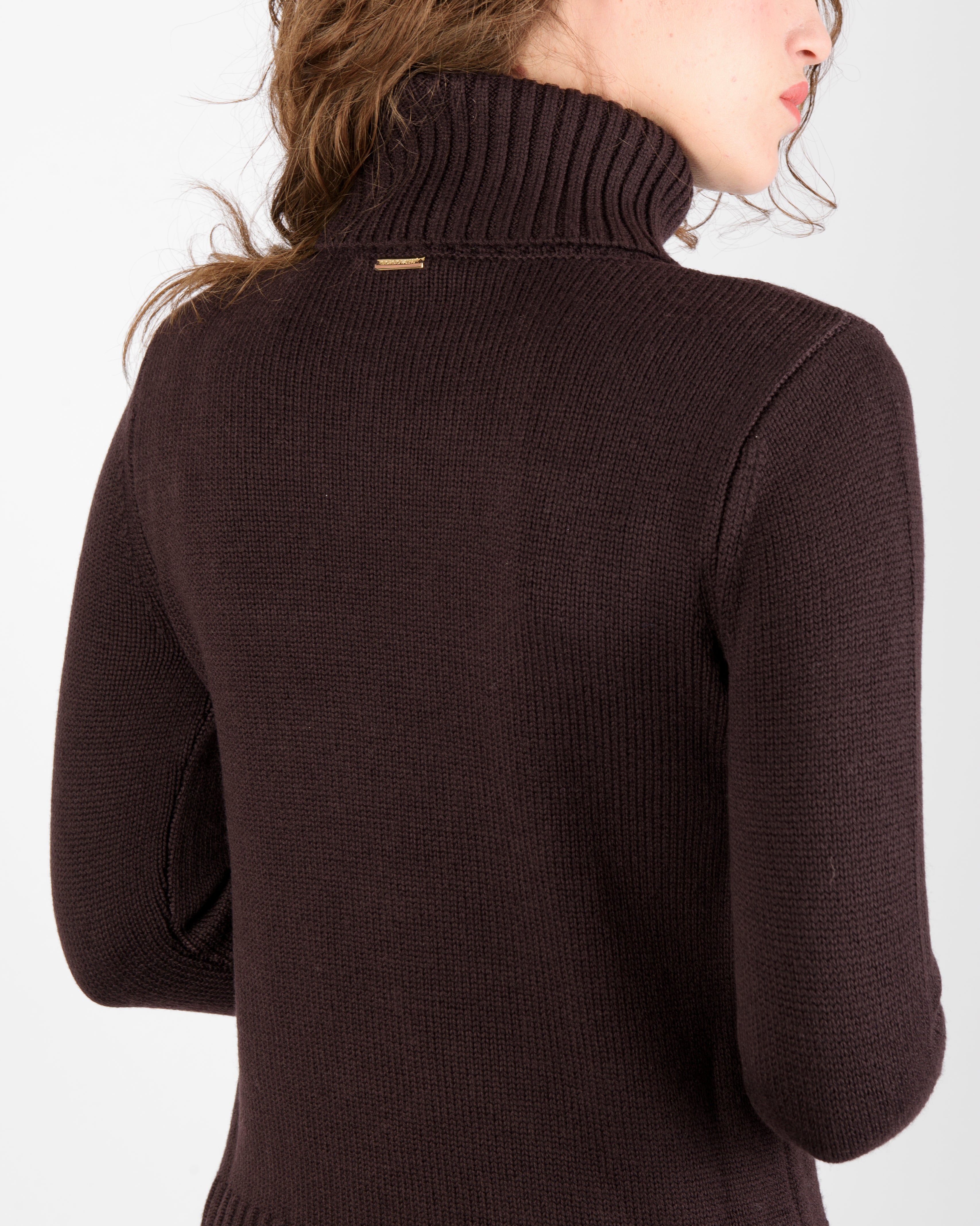 Maglia dolcevita rasata pura lana KN 04