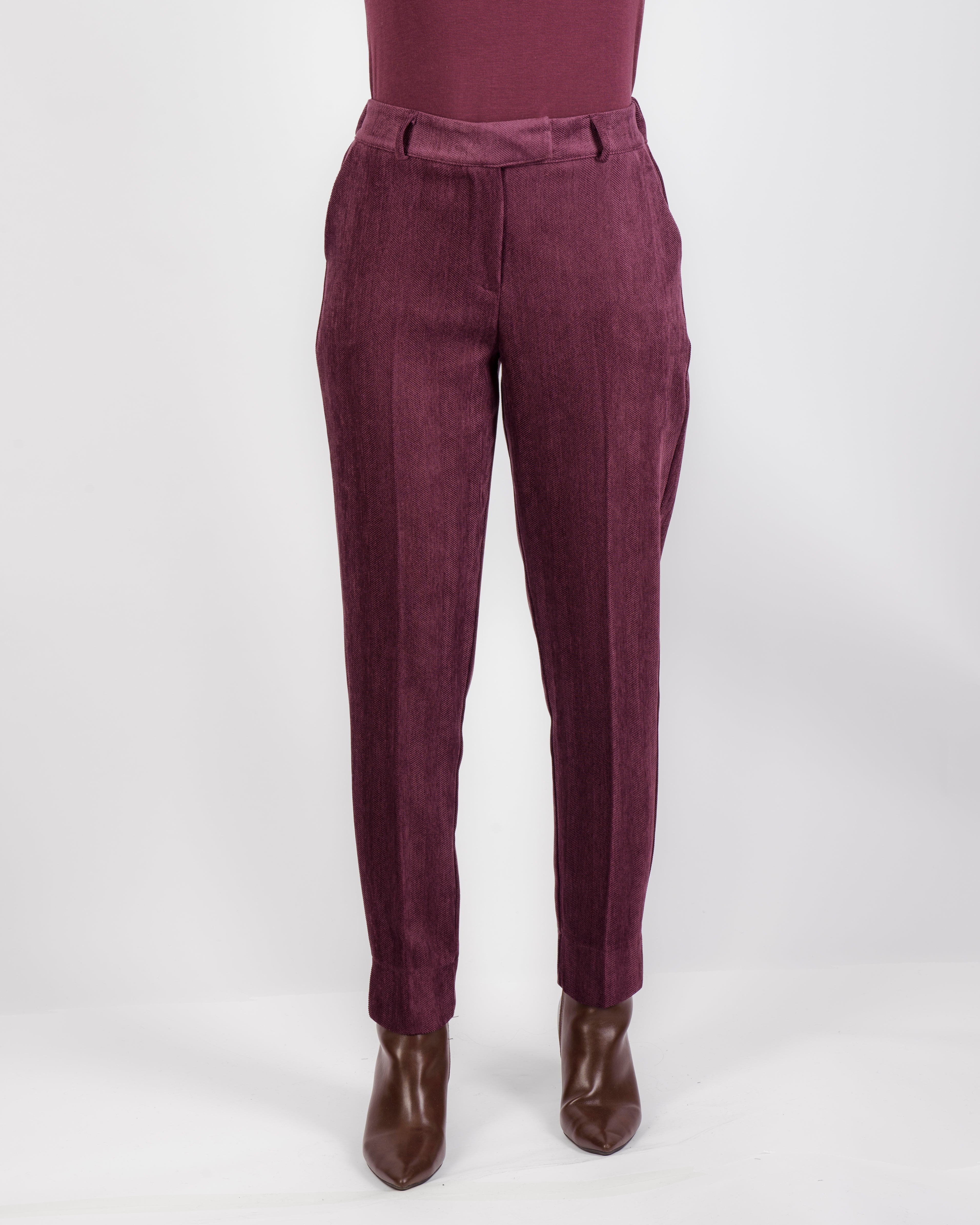 Pantalone trama spigata tasca a filo H121/33