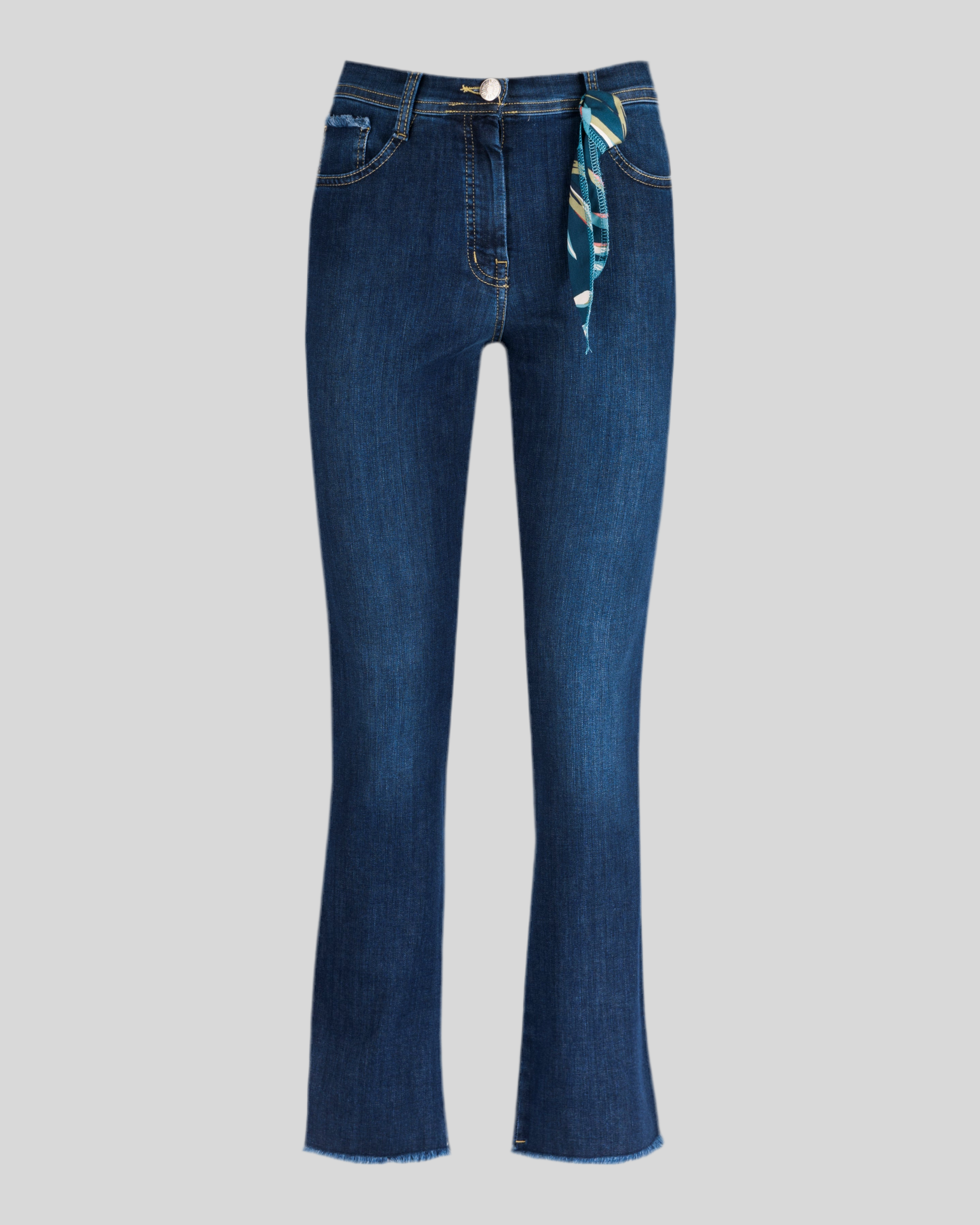 Jeans stretch orlo sfrangiato MIREA