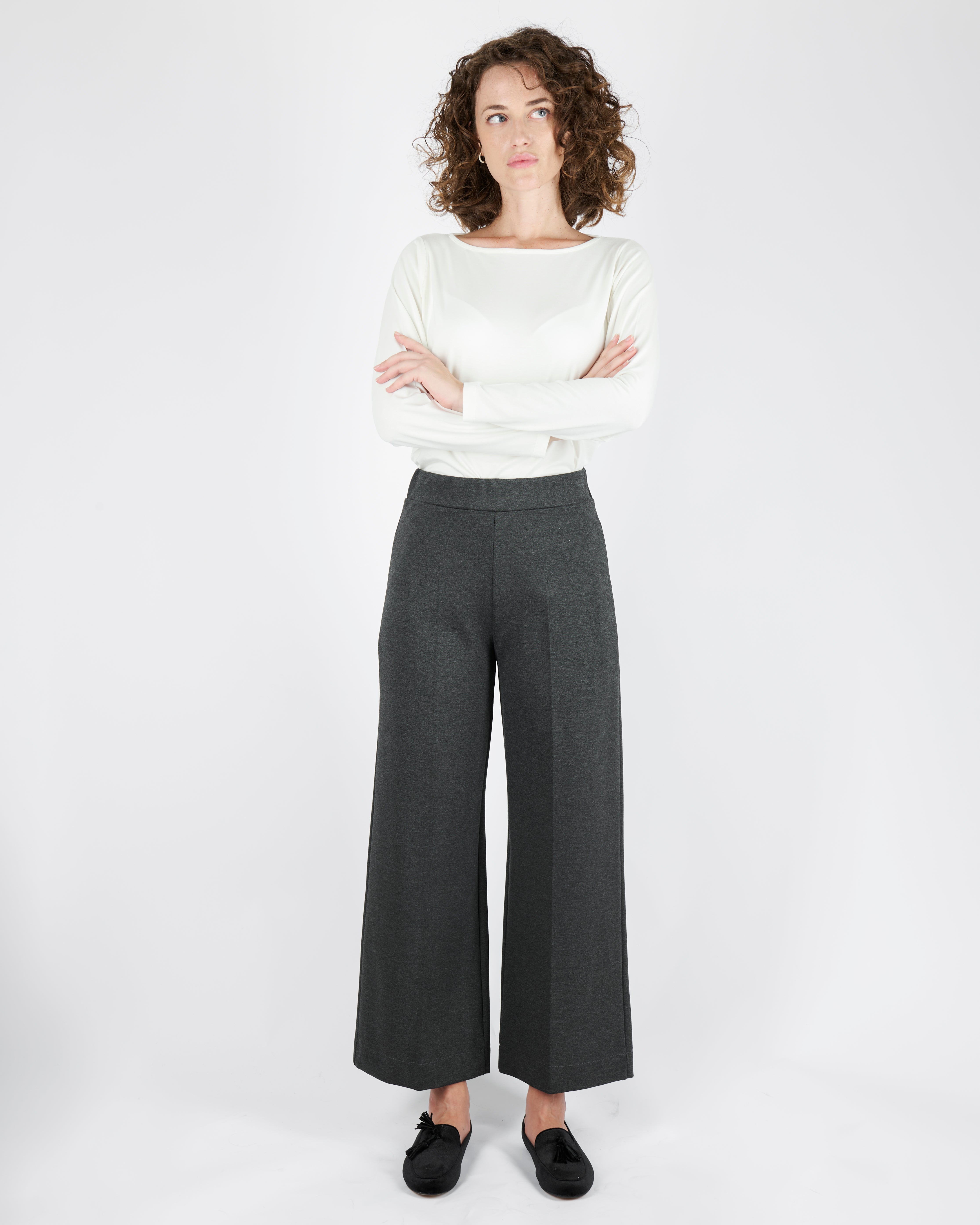 Pantalone gamba dritta punto milano F133/1