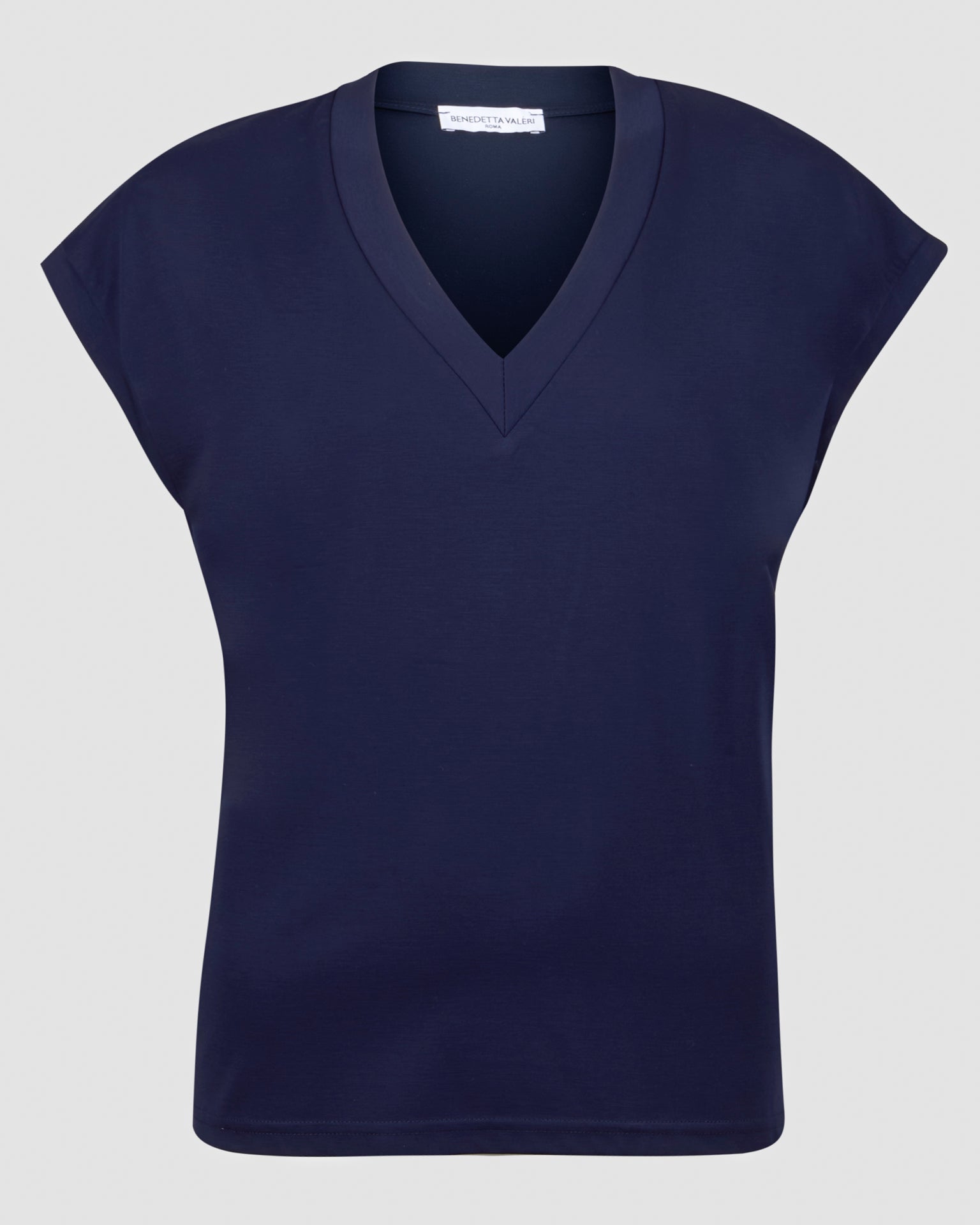 Maglia scollo V mezza manica G423/3