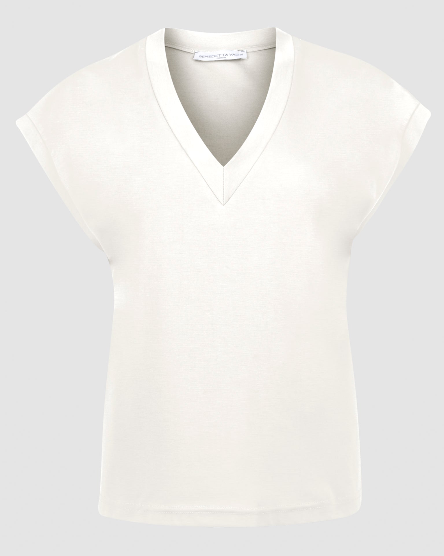 Maglia scollo V mezza manica G423/3