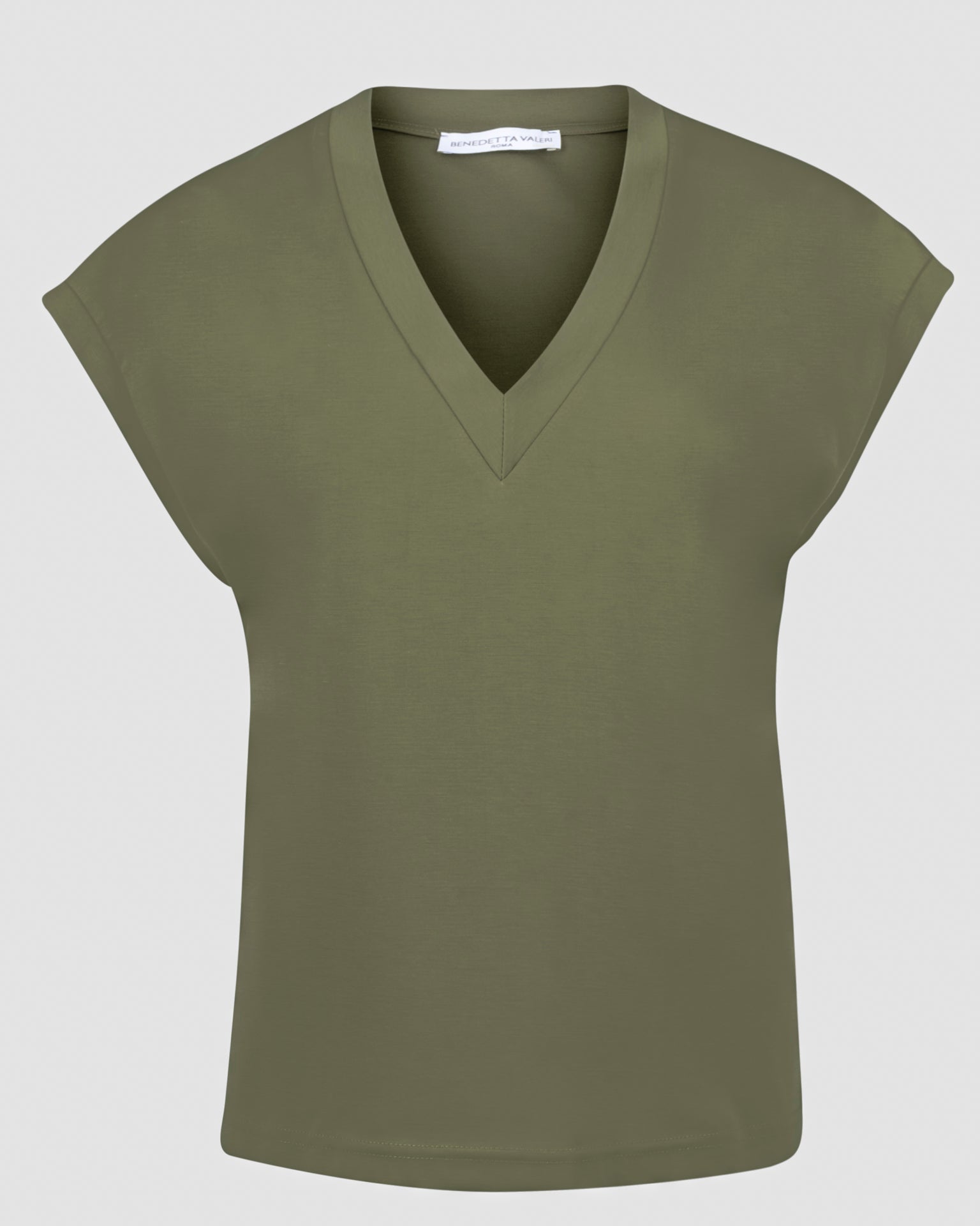 Maglia scollo V mezza manica G423/3