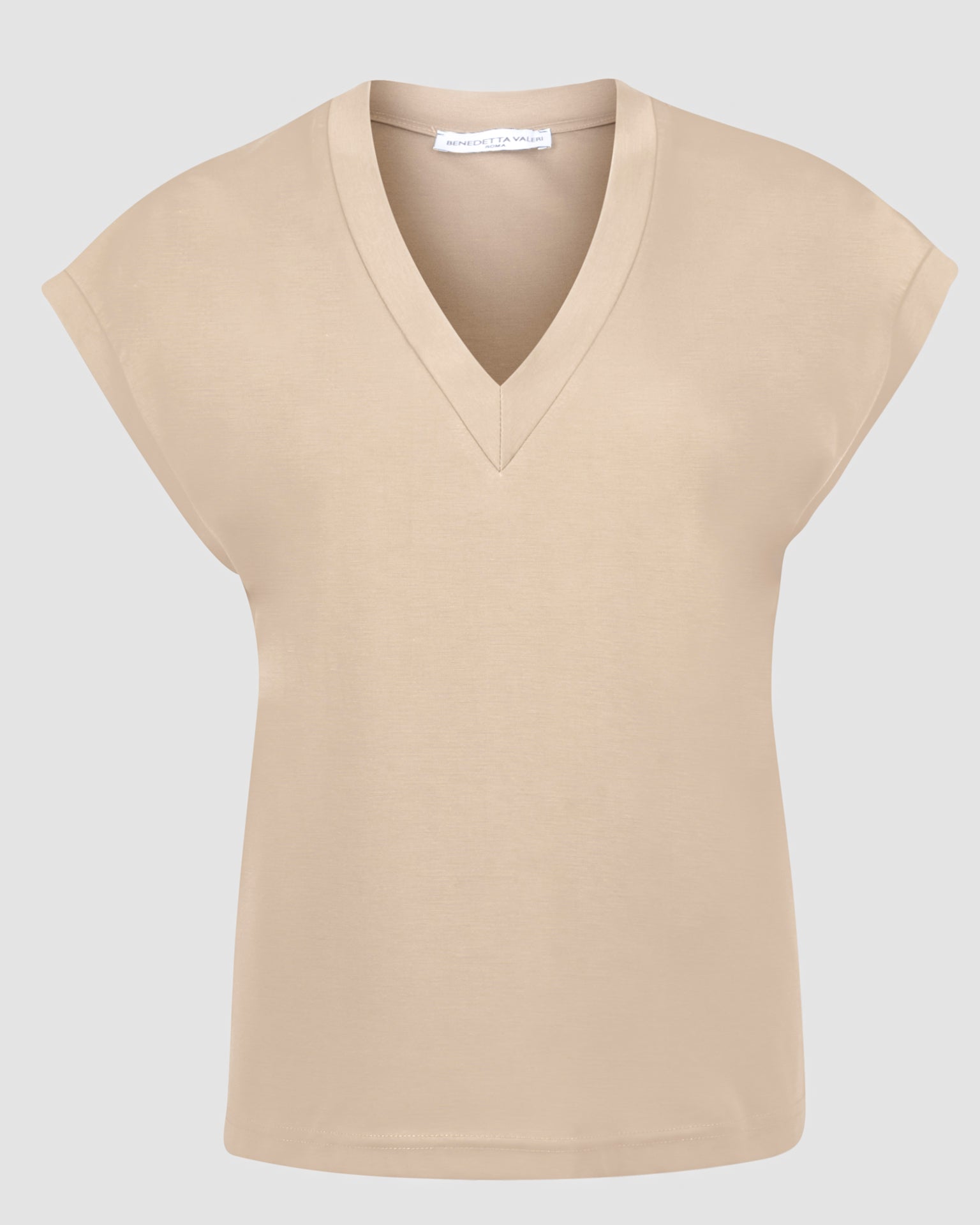 Maglia scollo V mezza manica G423/3