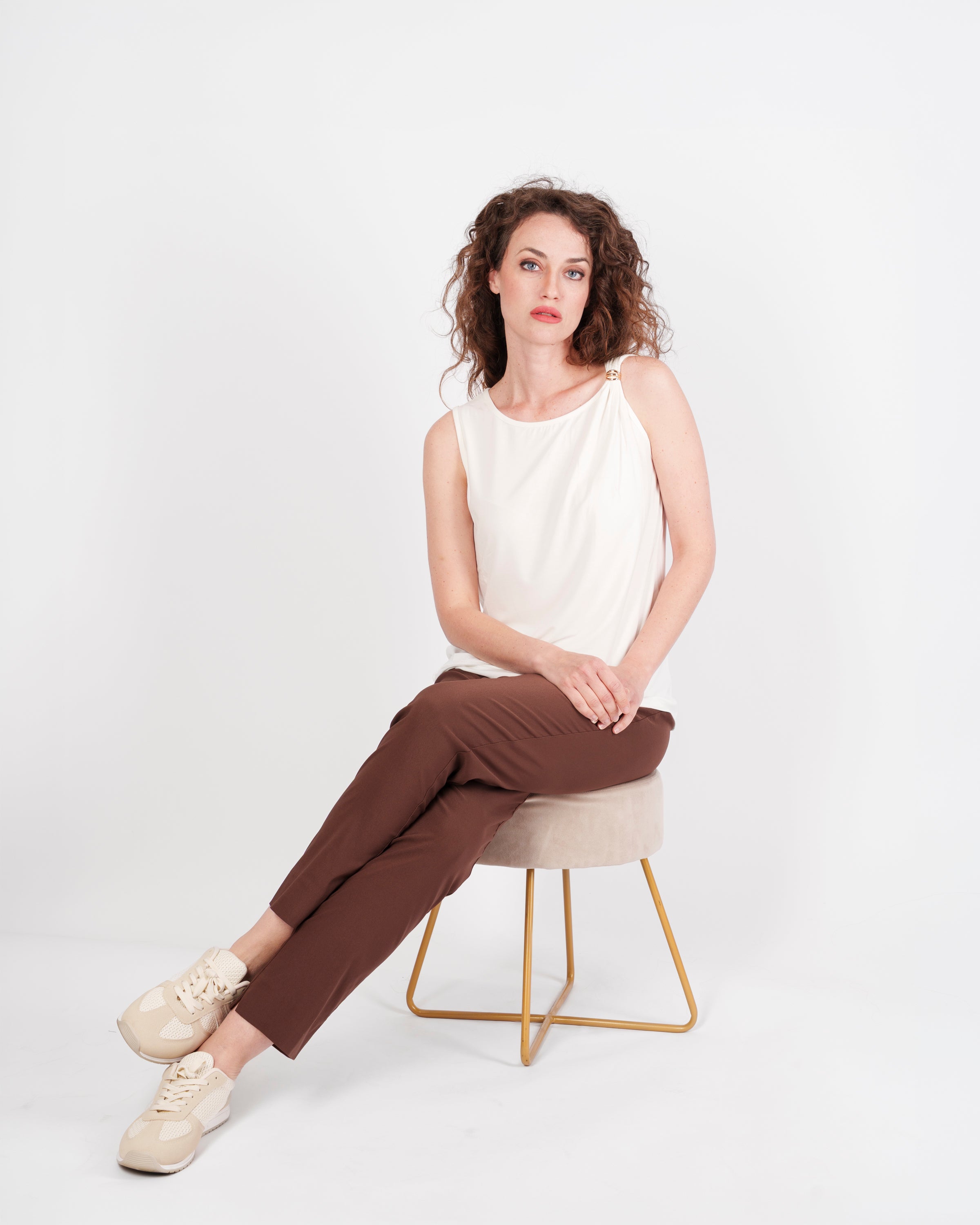 Pantalone Carla Ferroni elastico vita 16020 NEW