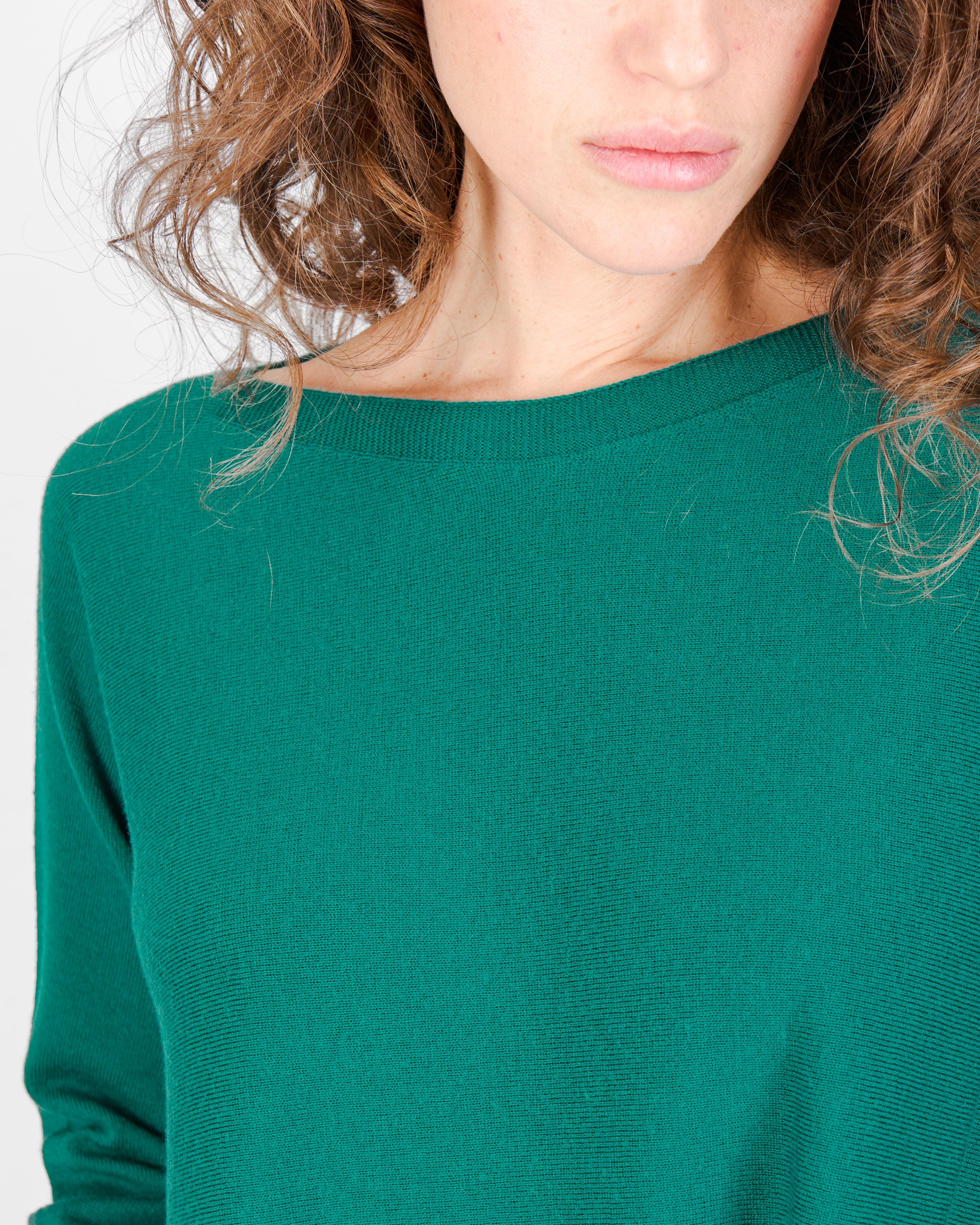 Maglia over tasche pura lana A10/ML