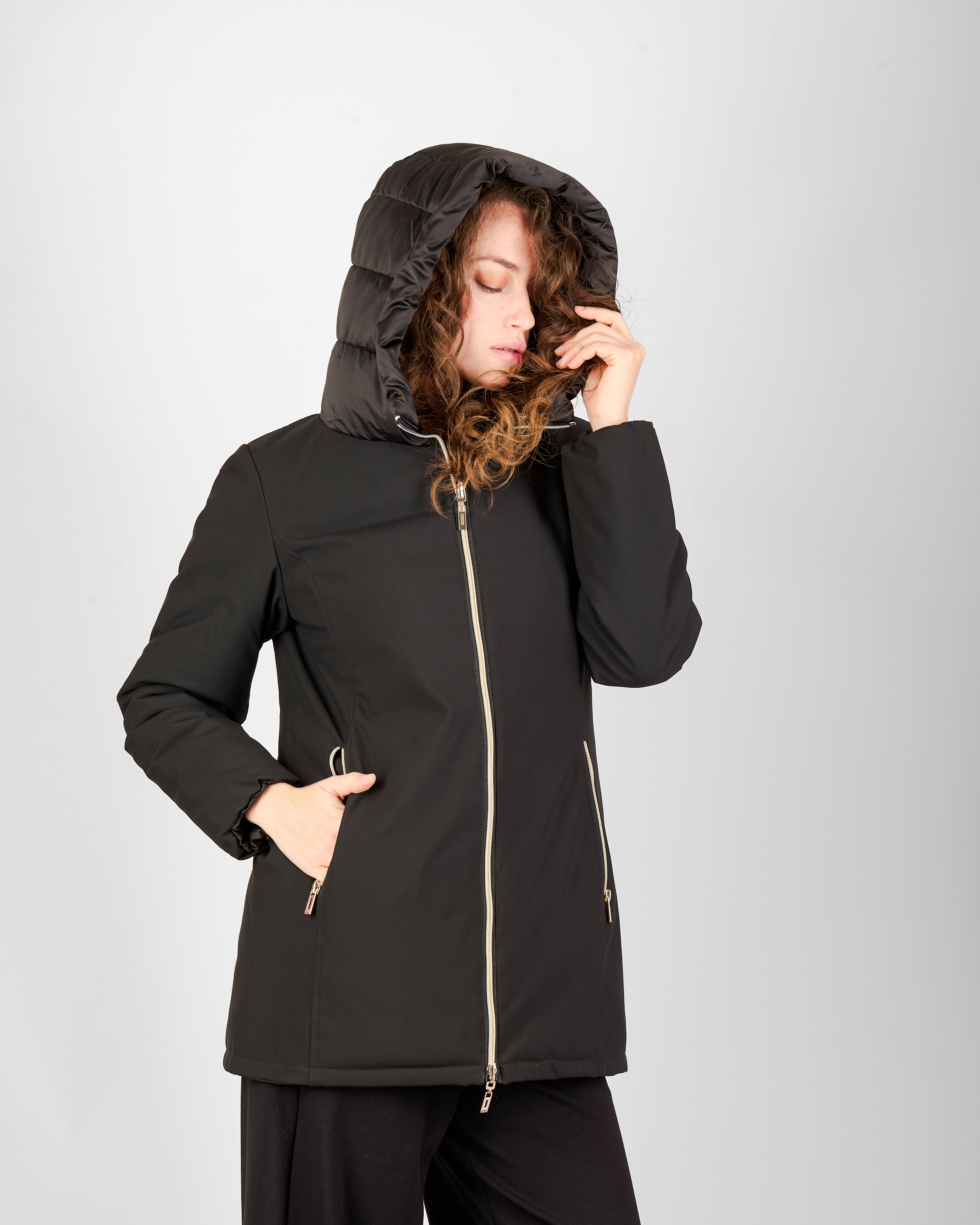 Piumico eco zip reversibile LAURA