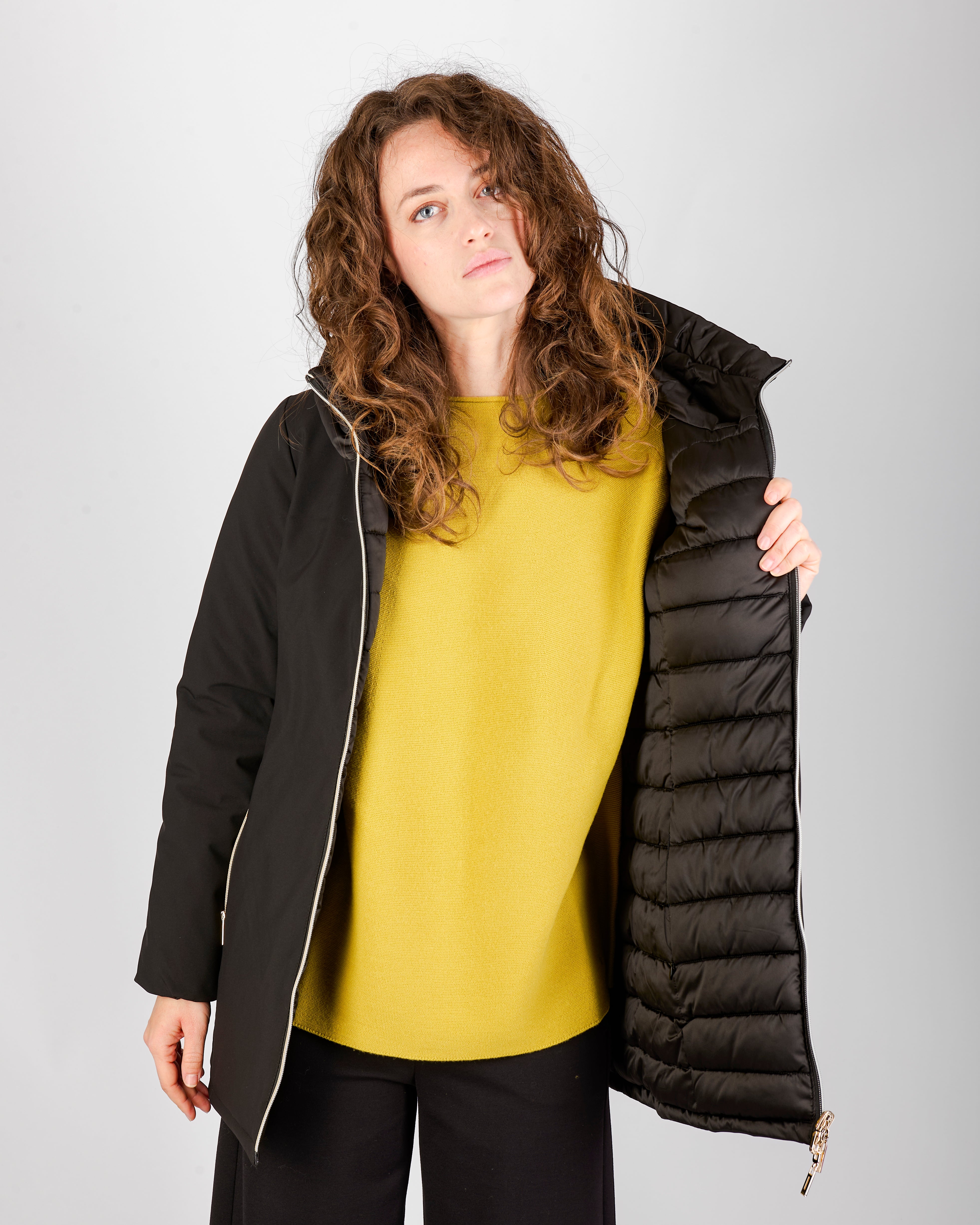 Piumico eco zip reversibile LAURA