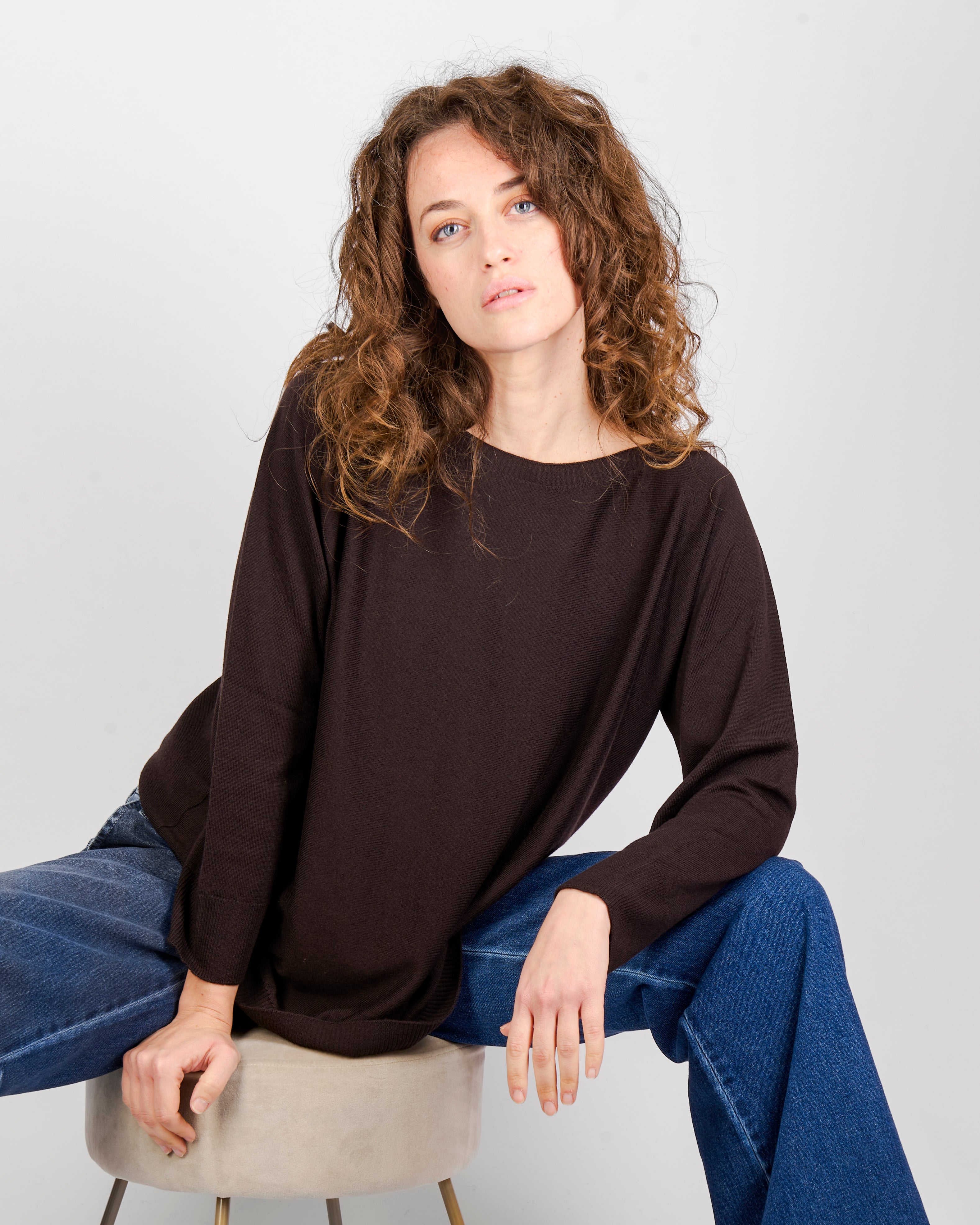 Maglia scatoletta pura lana 25CA265