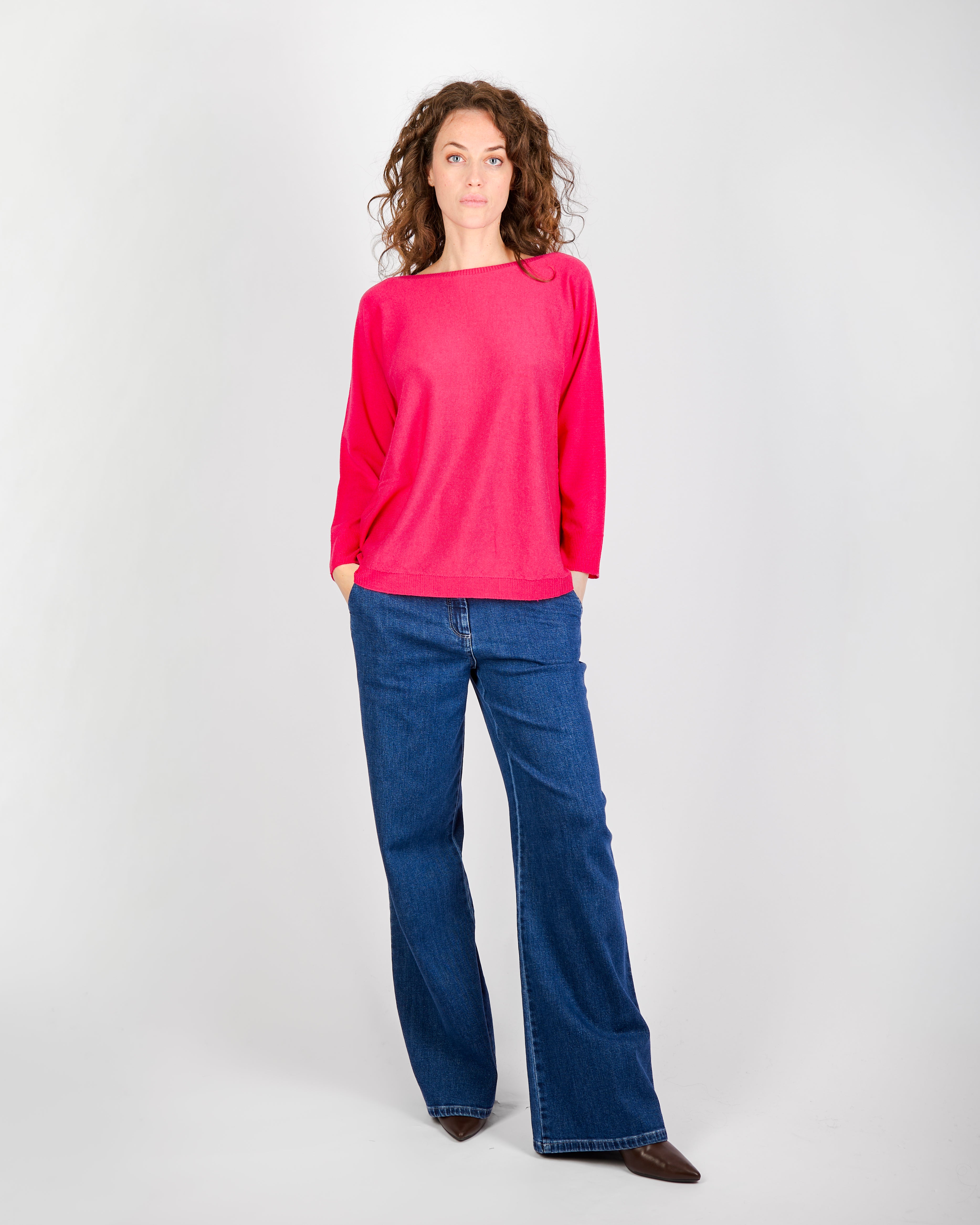 Maglia scatoletta pura lana 25CA265