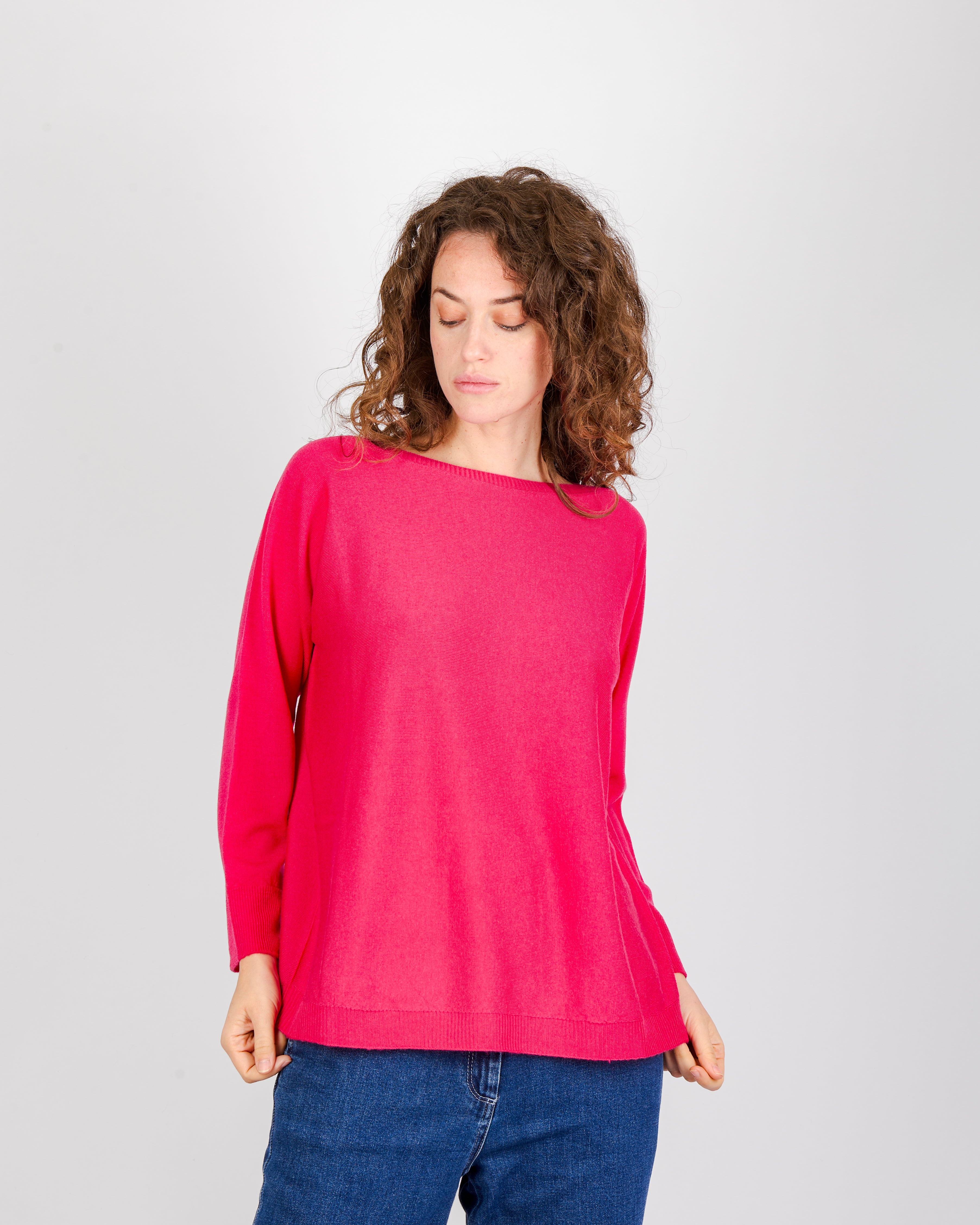 Maglia scatoletta pura lana 25CA265