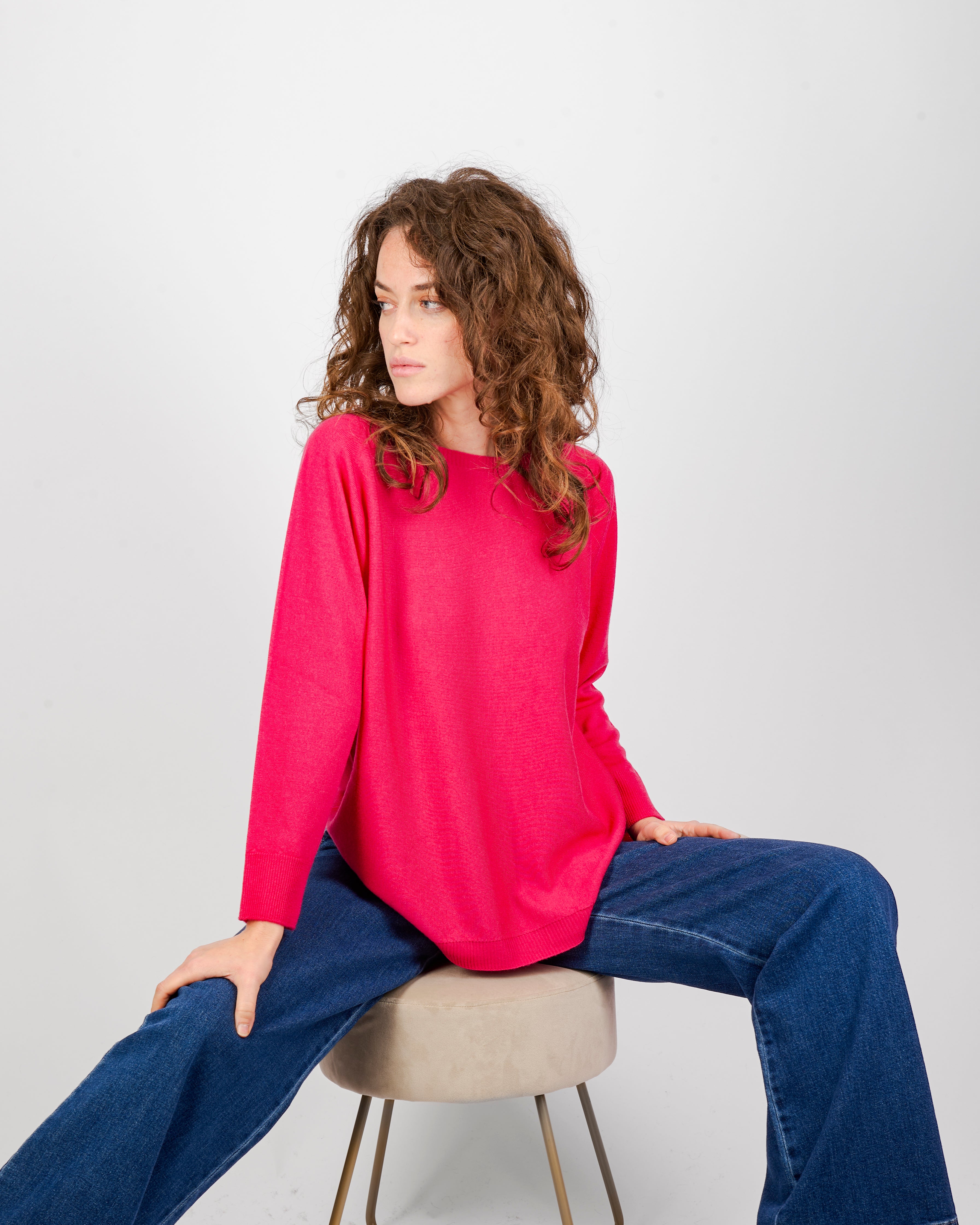 Maglia scatoletta pura lana 25CA265