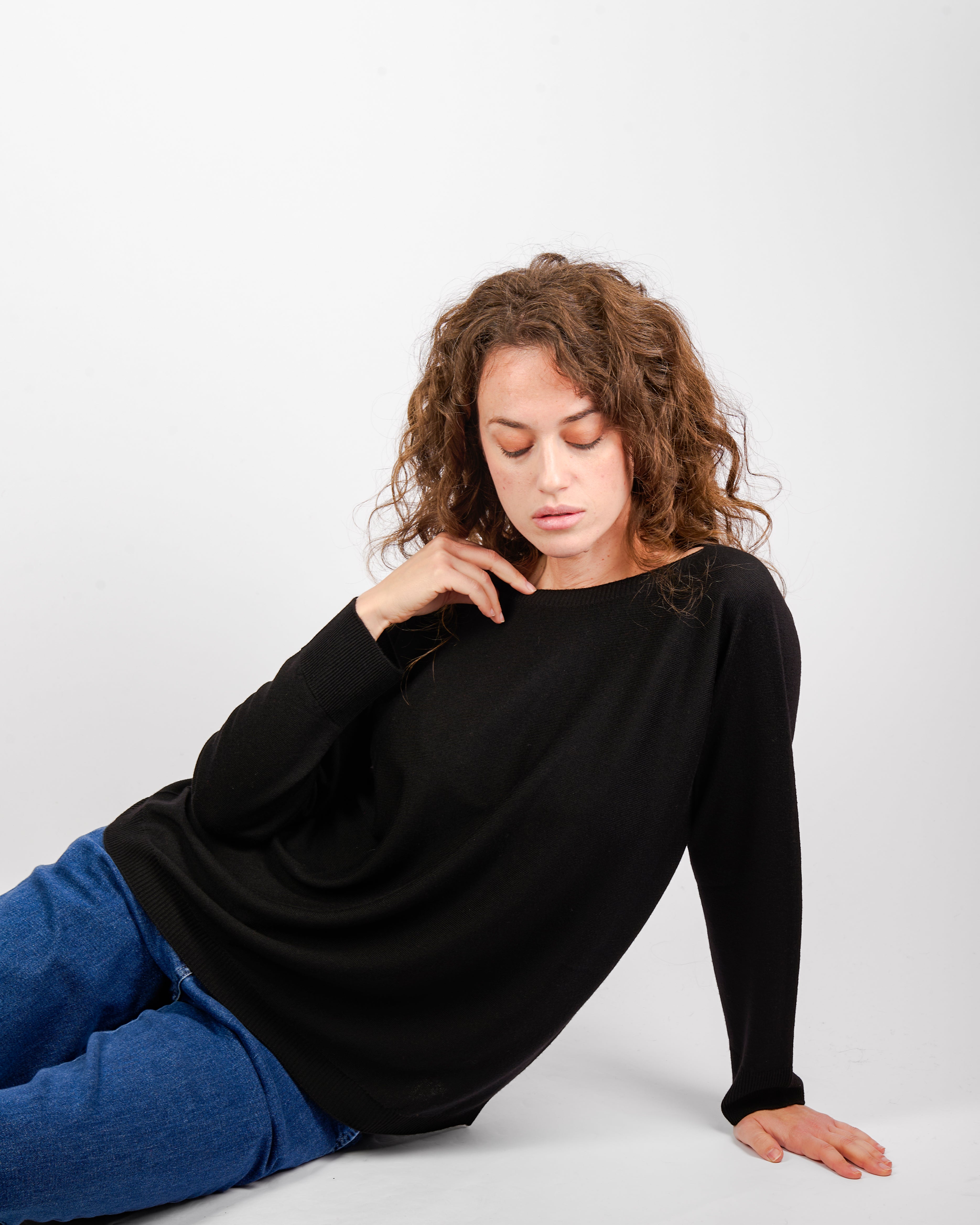 Maglia scatoletta pura lana 25CA265