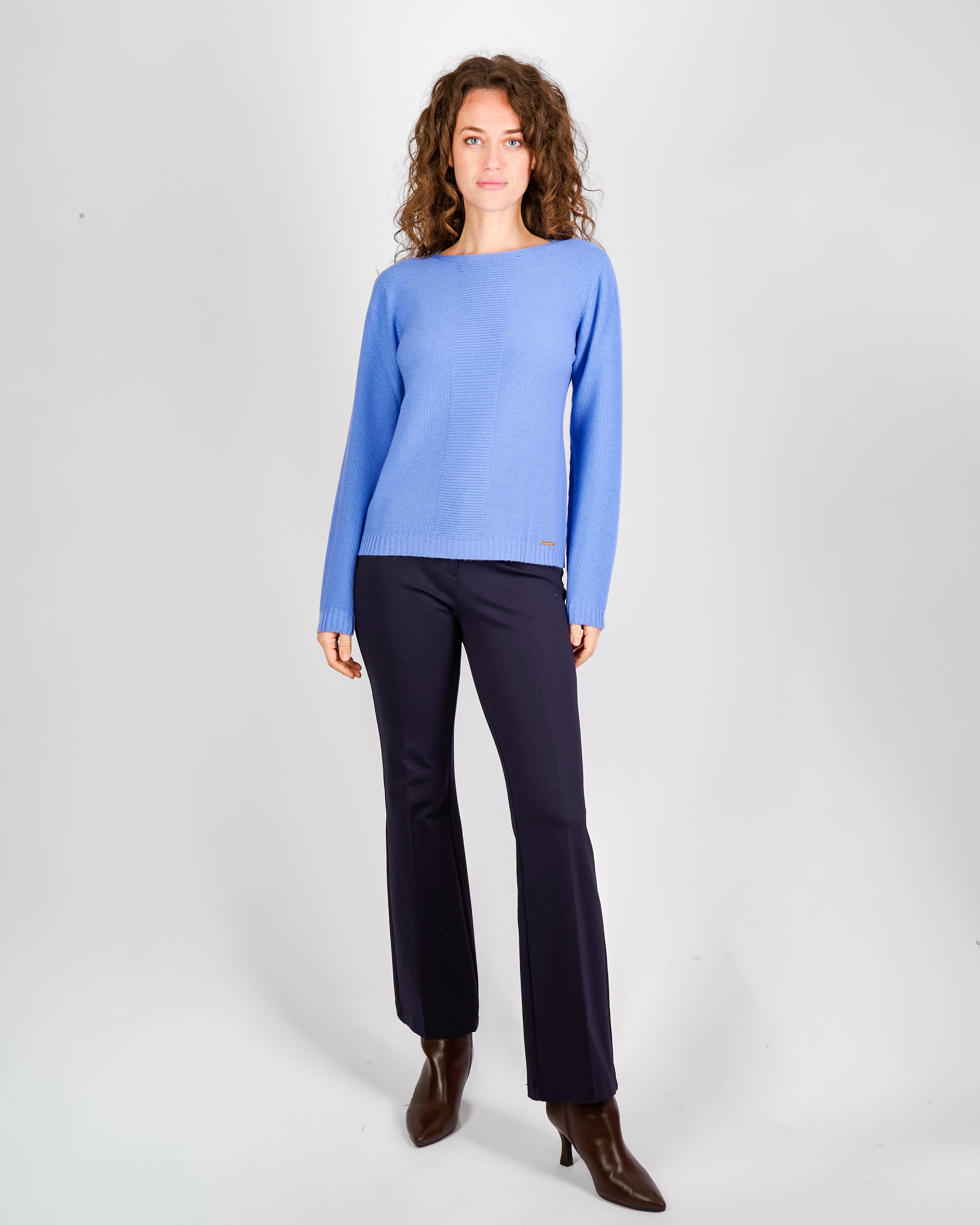 Girocollo grana di riso pura lana CL 1946