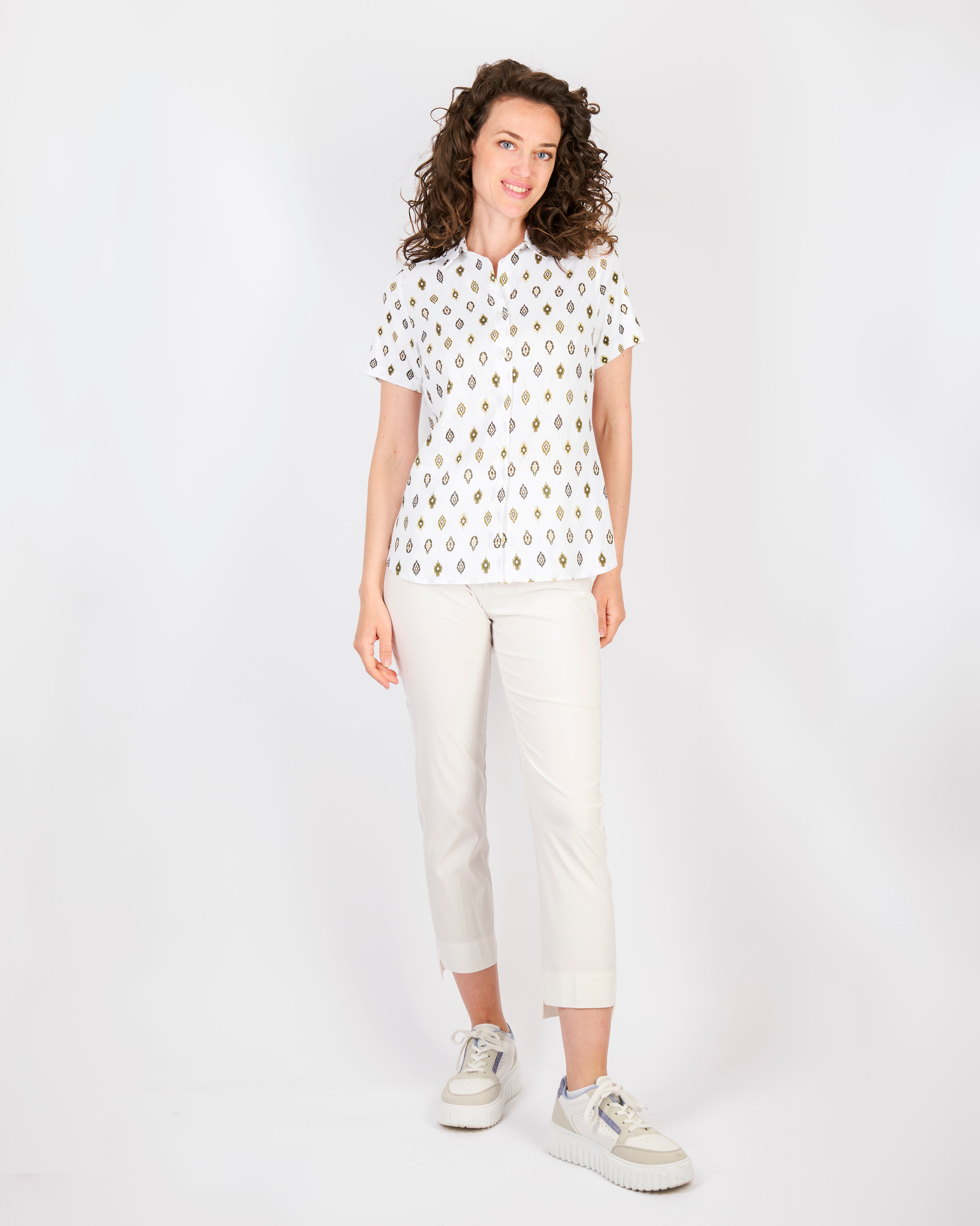 Camicia lino e viscosa 25-82M