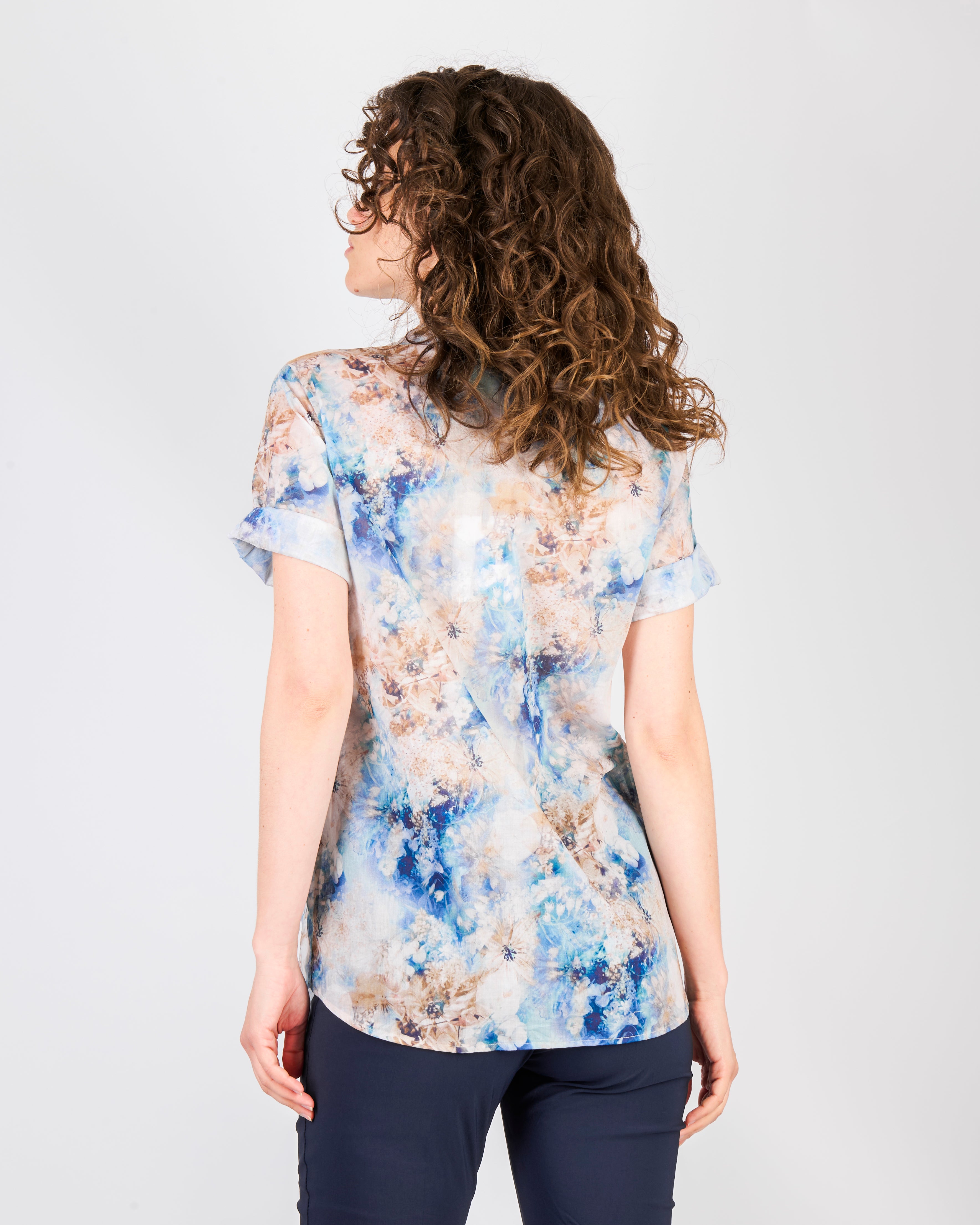 Camicia in mussola cotone 25-221