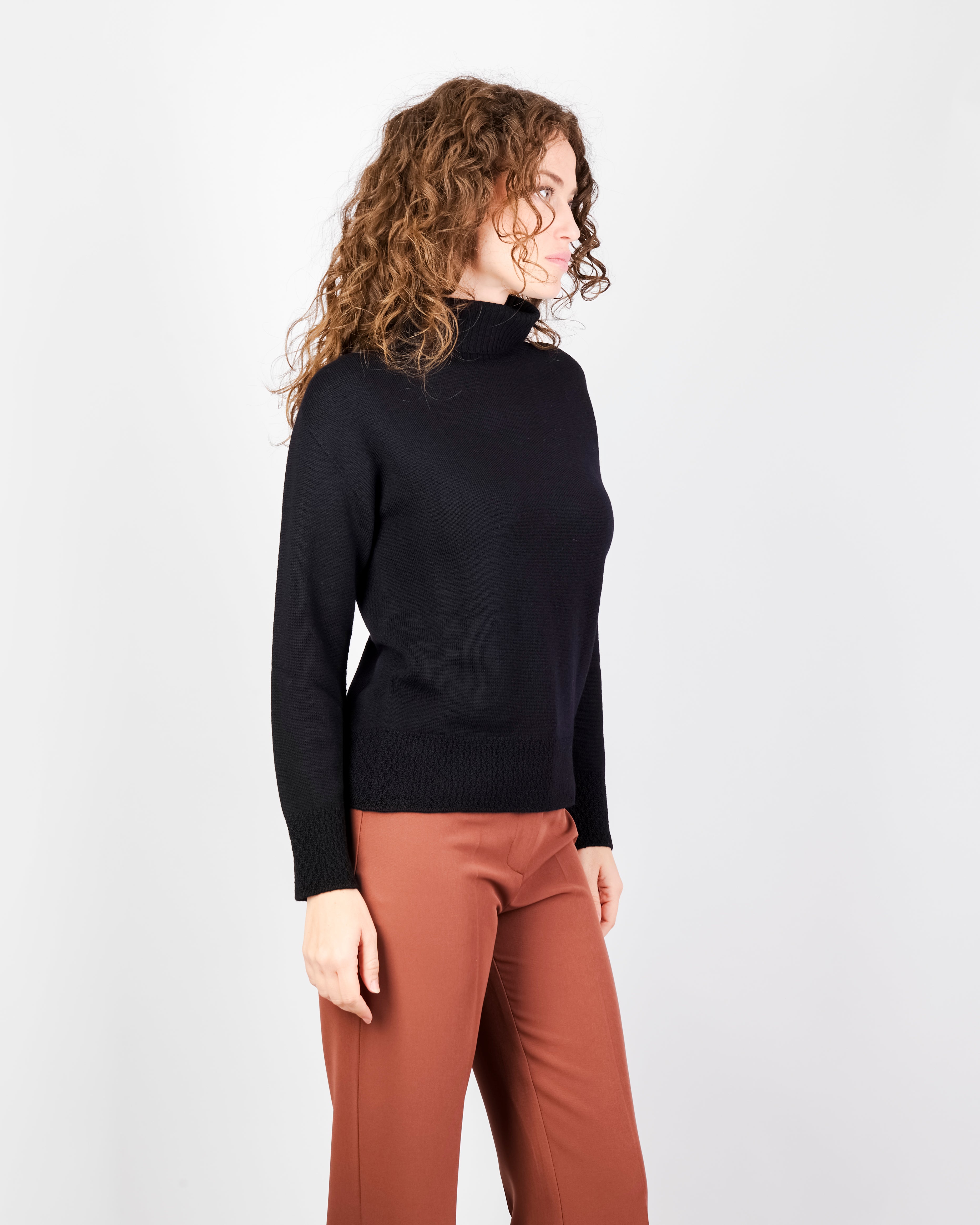 MAglia dolcevita motivo fondo links CA 266D