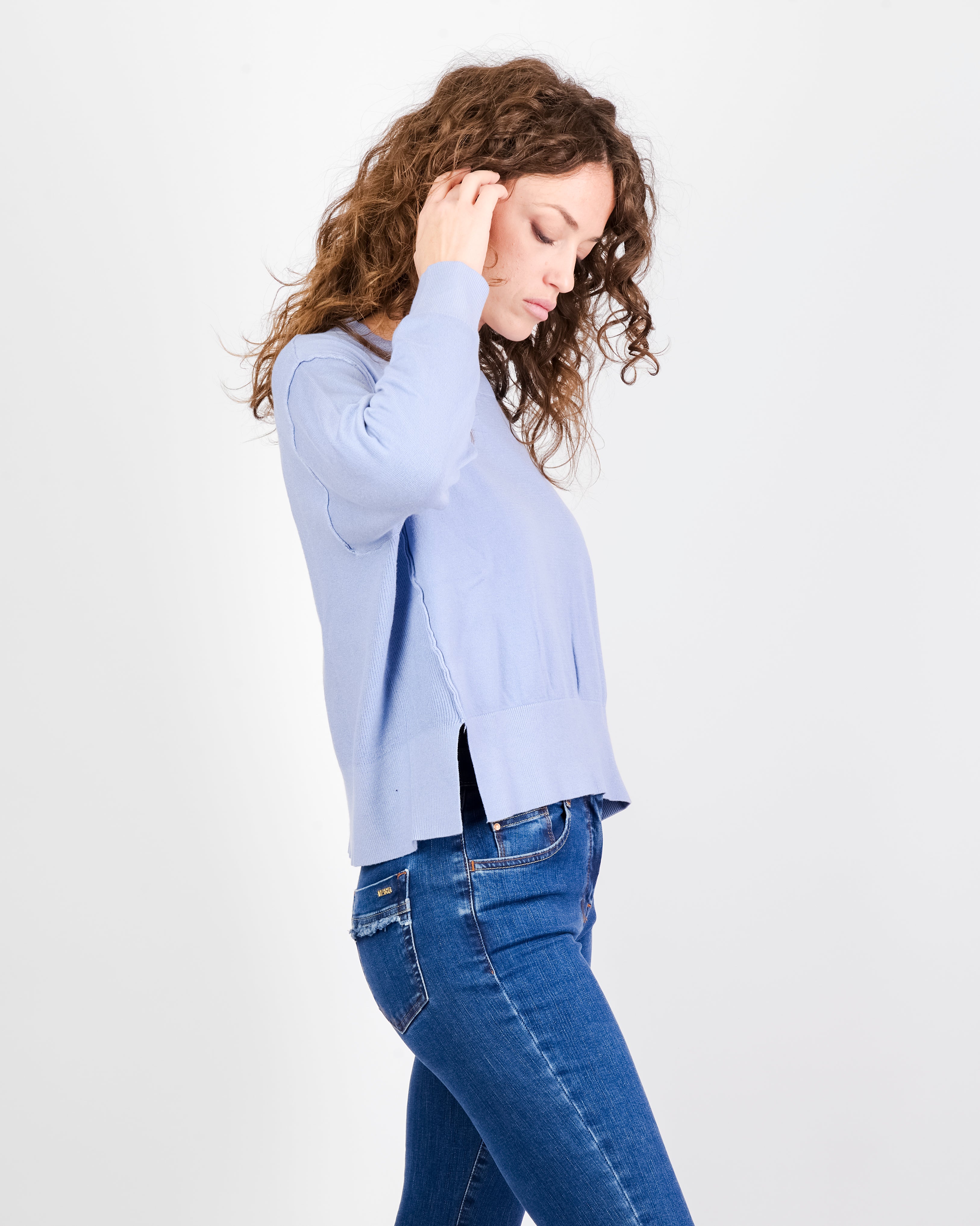 Maglia girocollo cuciture esterne MISSIONE