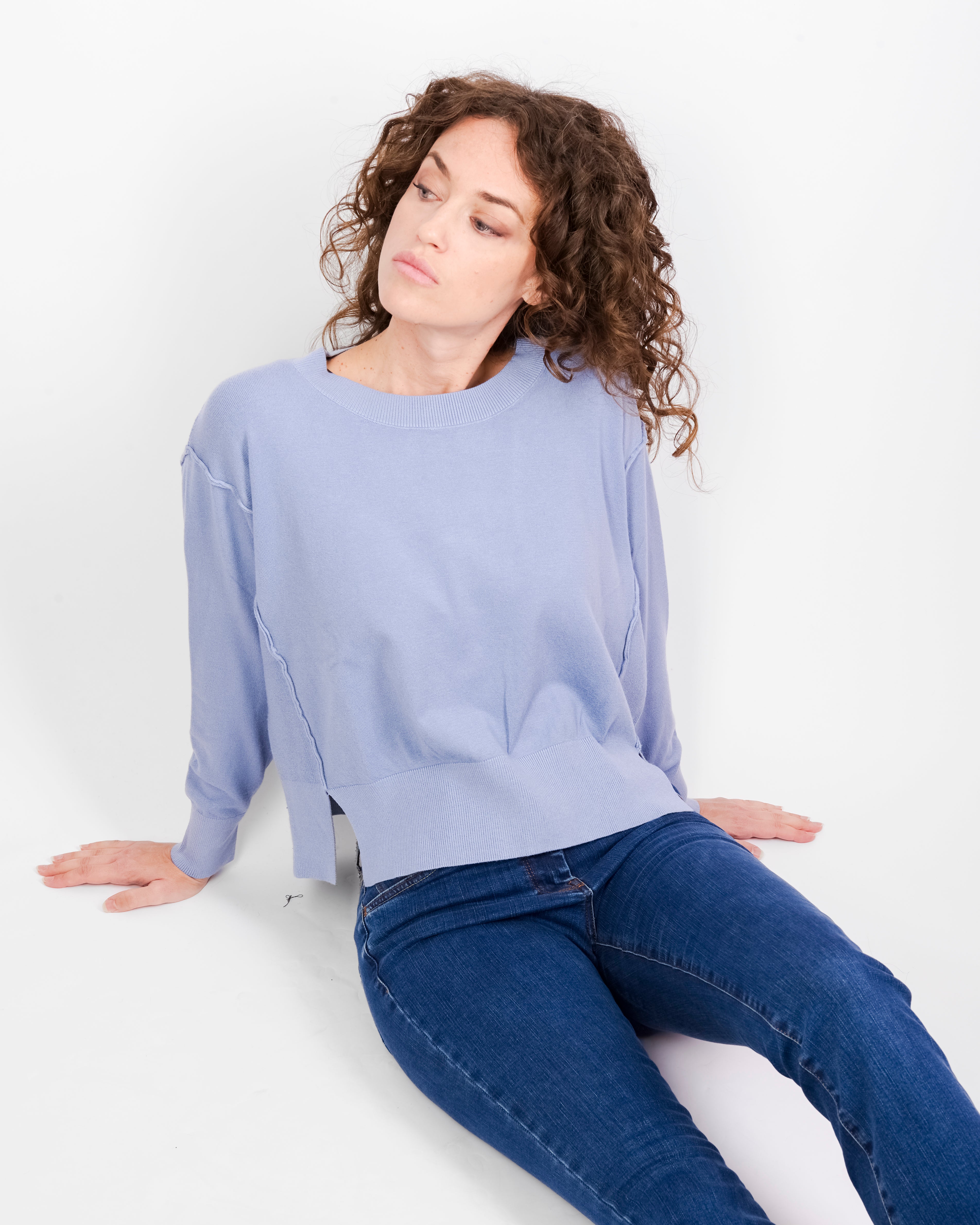 Maglia girocollo cuciture esterne MISSIONE