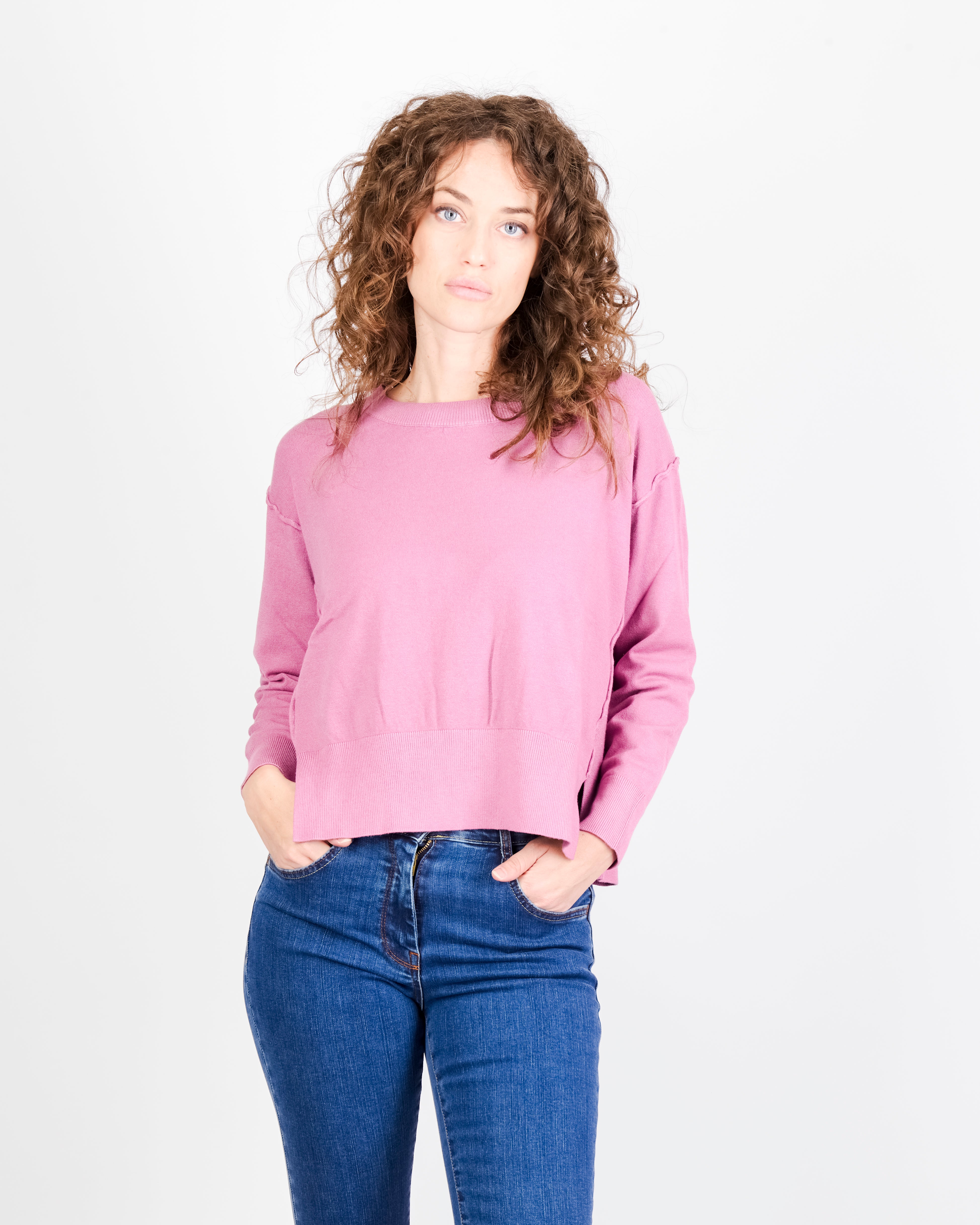 Maglia girocollo cuciture esterne MISSIONE