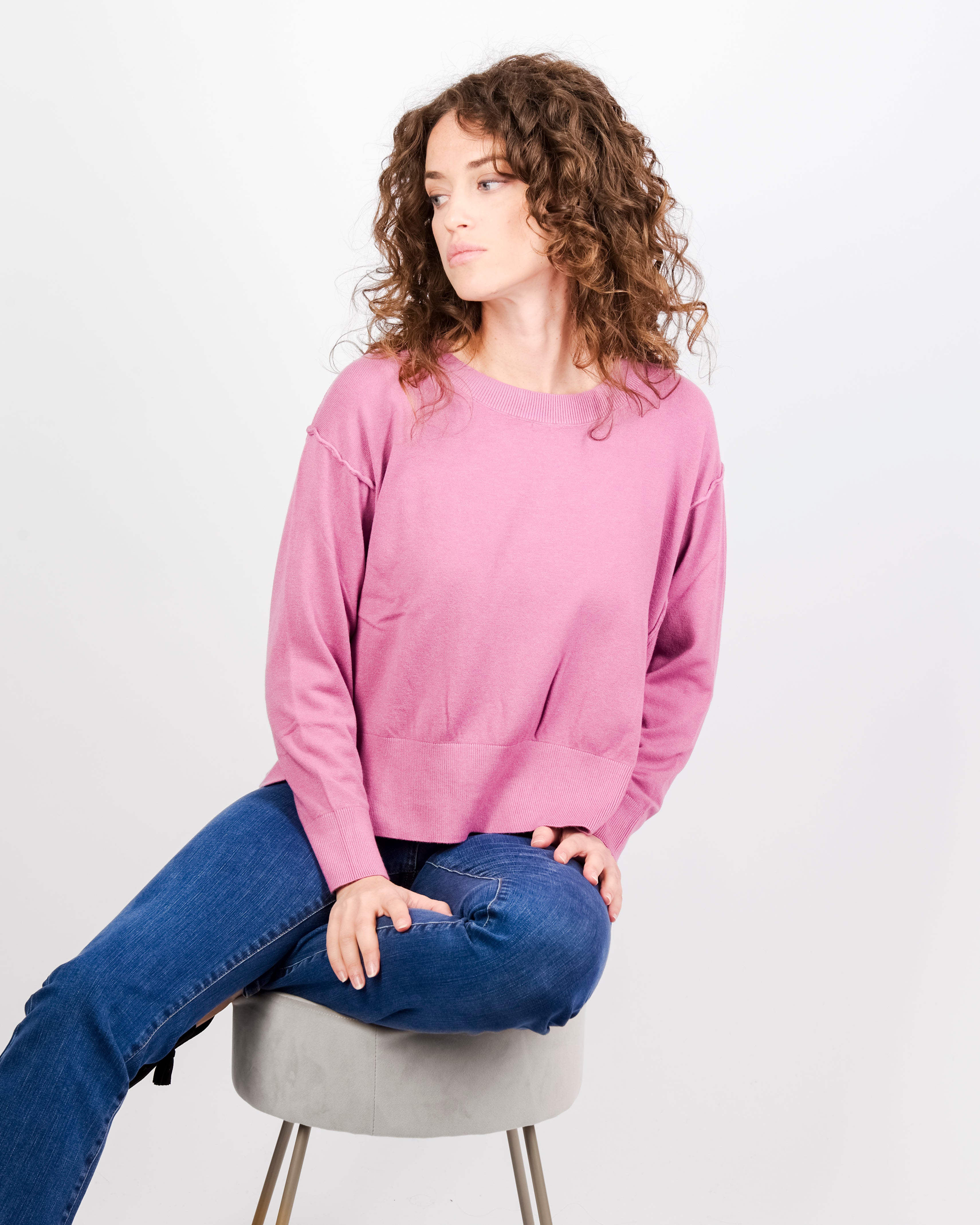 Maglia girocollo cuciture esterne MISSIONE