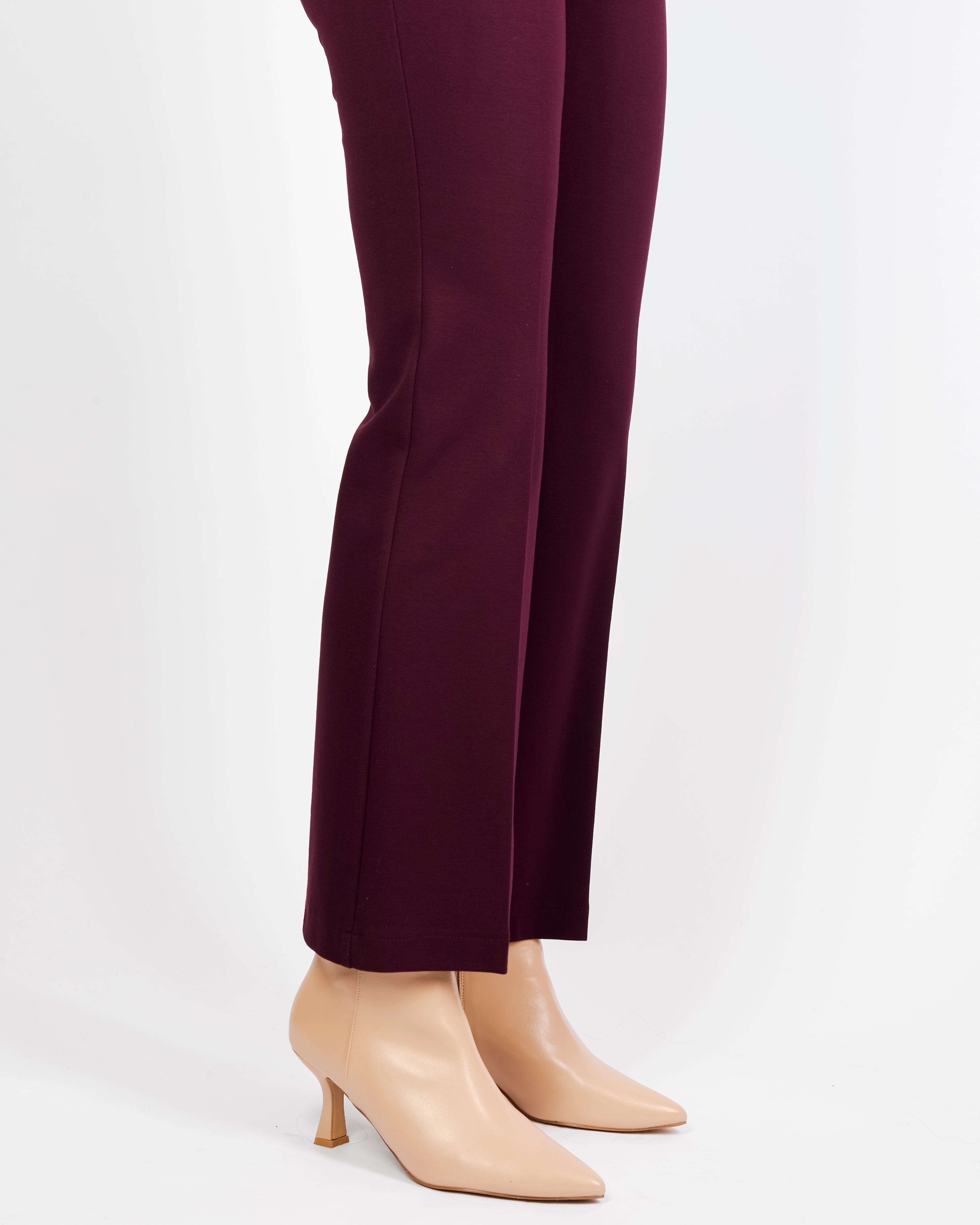 Pantalone zampetta punto milano comfort H164/1